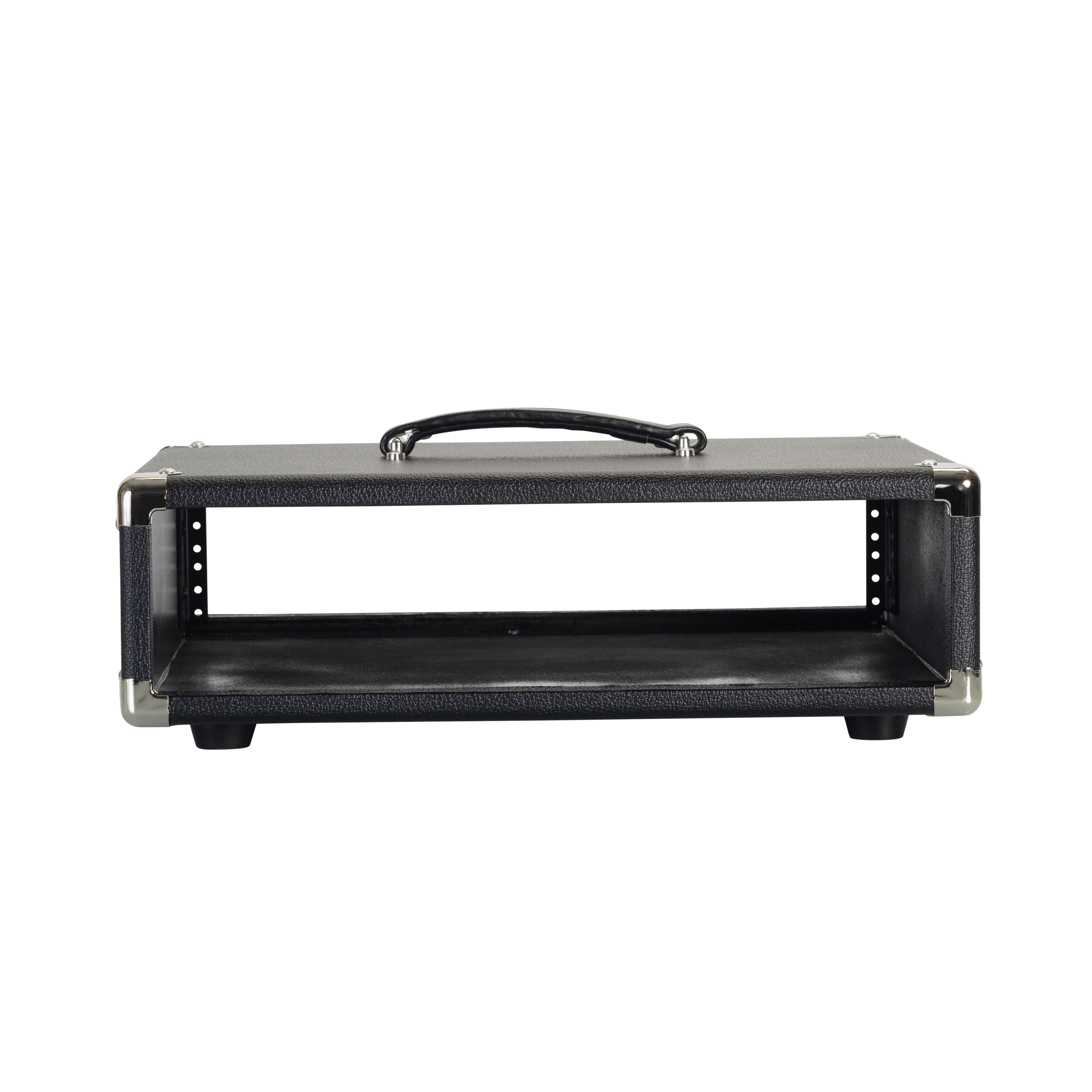 Vintage Amp Vibe Rack Case – 2U Black