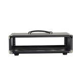 Vintage Amp Vibe Rack Case – 2U Black