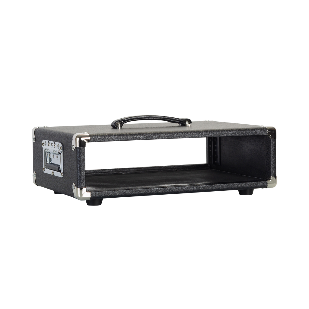 Vintage Amp Vibe Rack Case – 2U Black