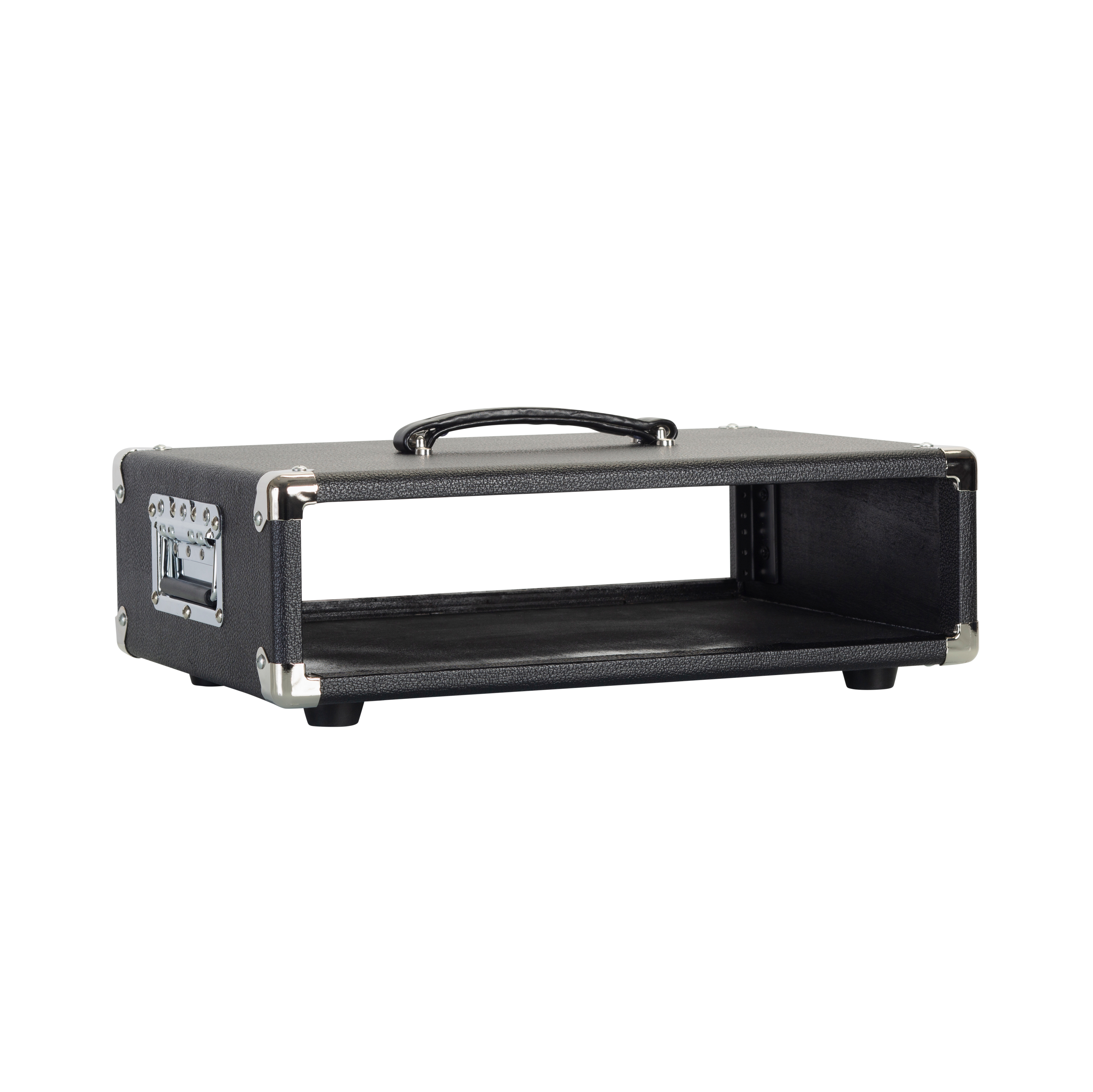Vintage Amp Vibe Rack Case – 2U Black