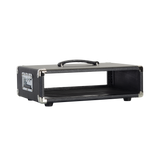 Vintage Amp Vibe Rack Case – 2U Black