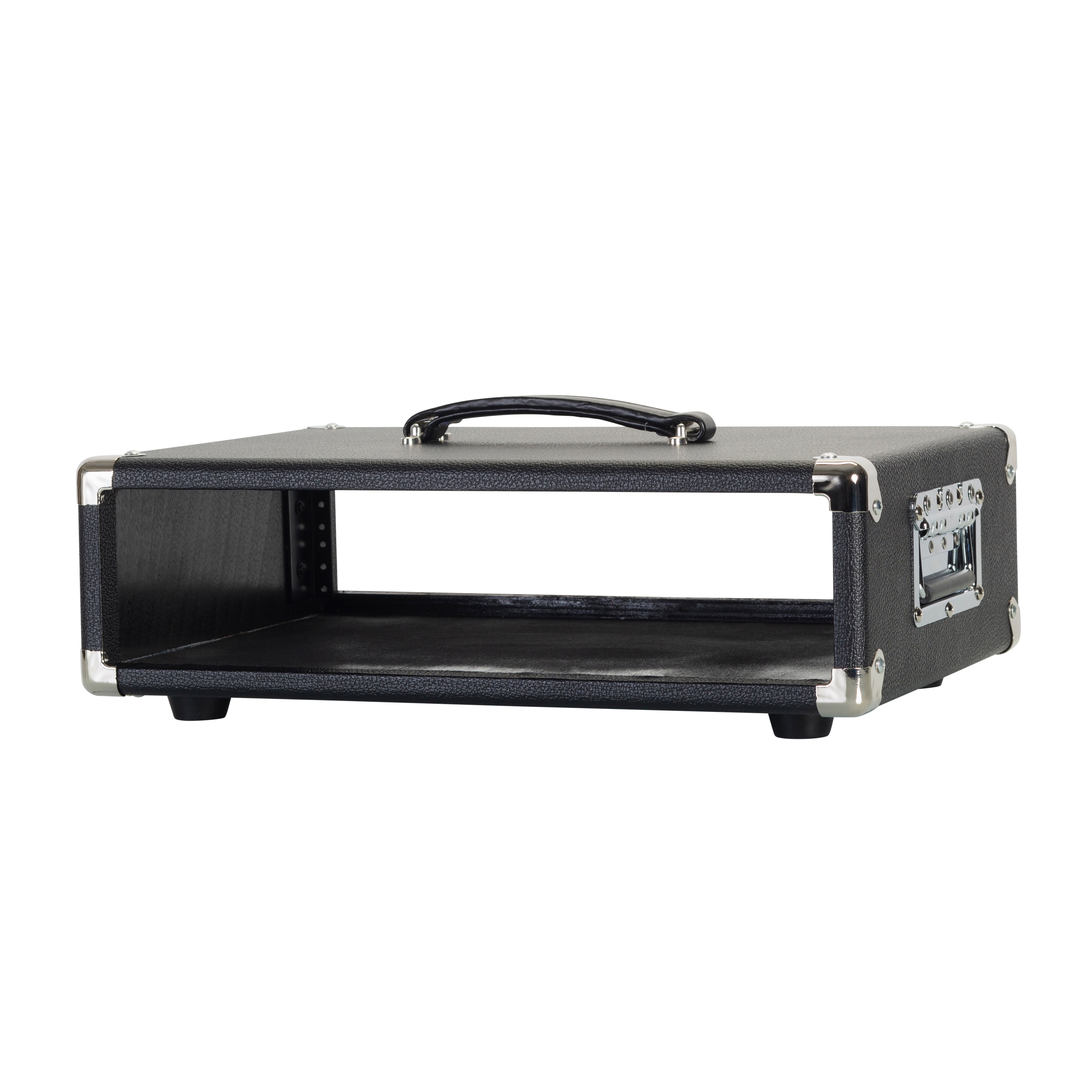 Vintage Amp Vibe Rack Case – 2U Black