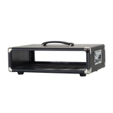 Vintage Amp Vibe Rack Case – 2U Black