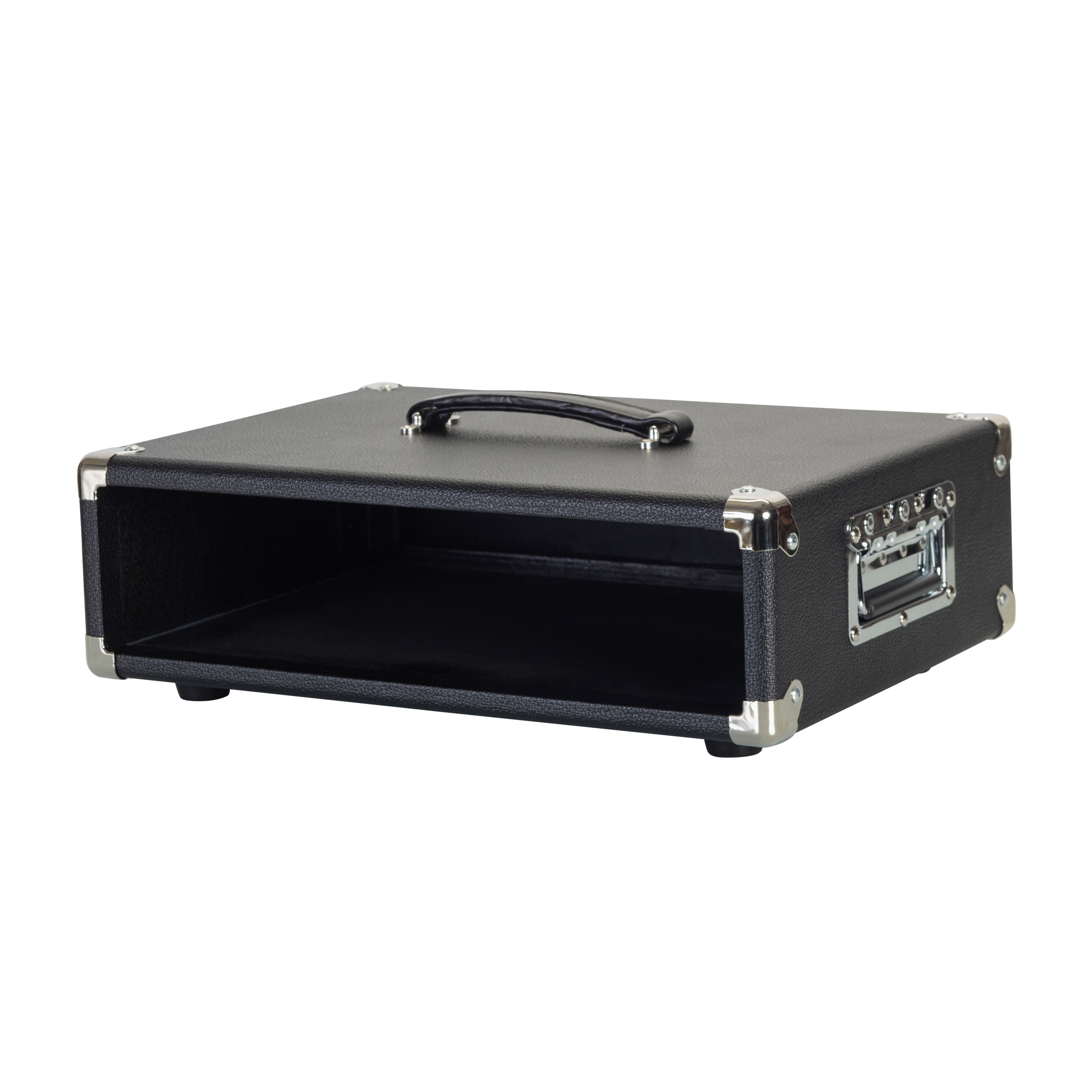 Vintage Amp Vibe Rack Case – 2U Black