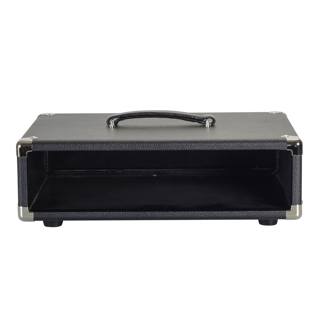 Vintage Amp Vibe Rack Case – 2U Black