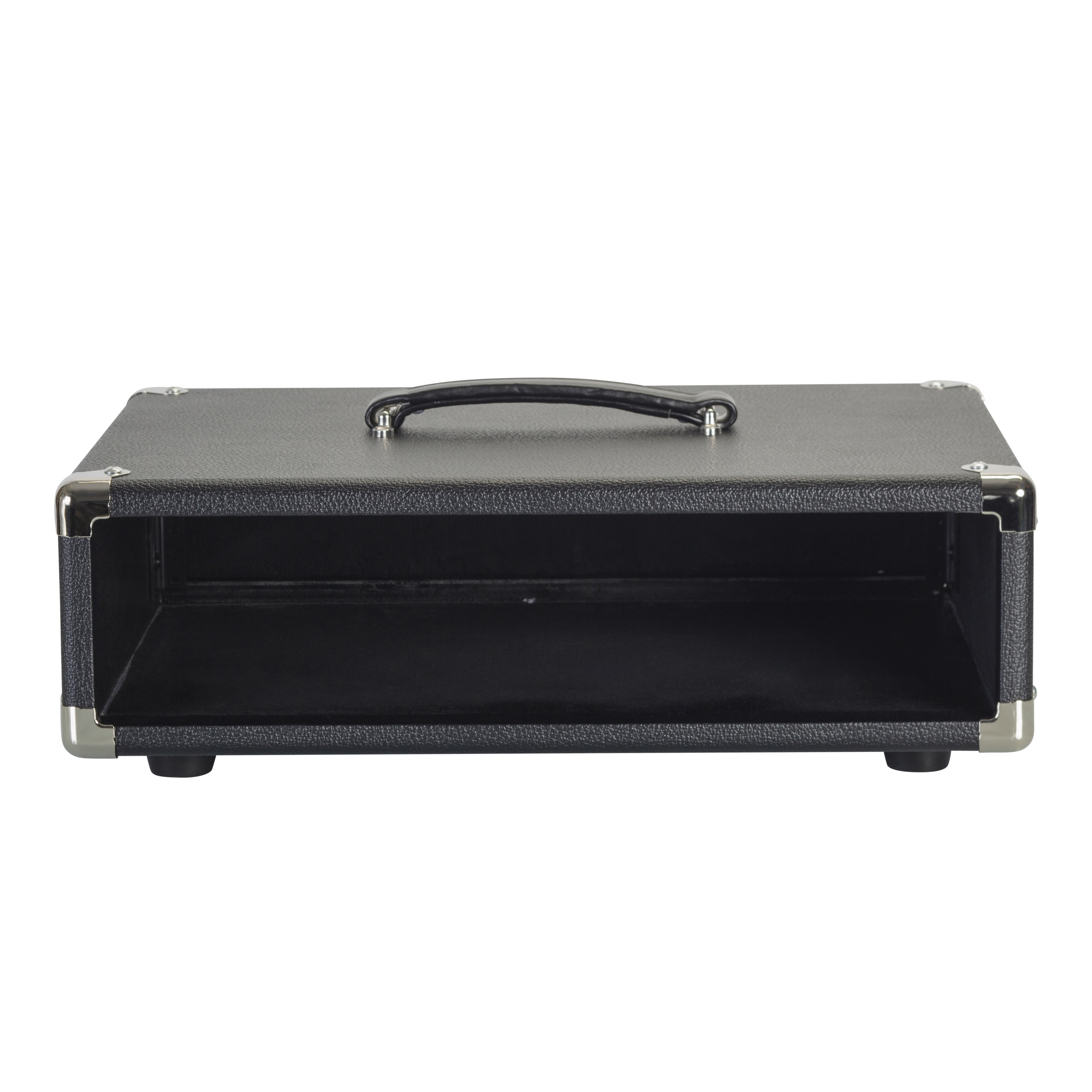 Vintage Amp Vibe Rack Case – 2U Black