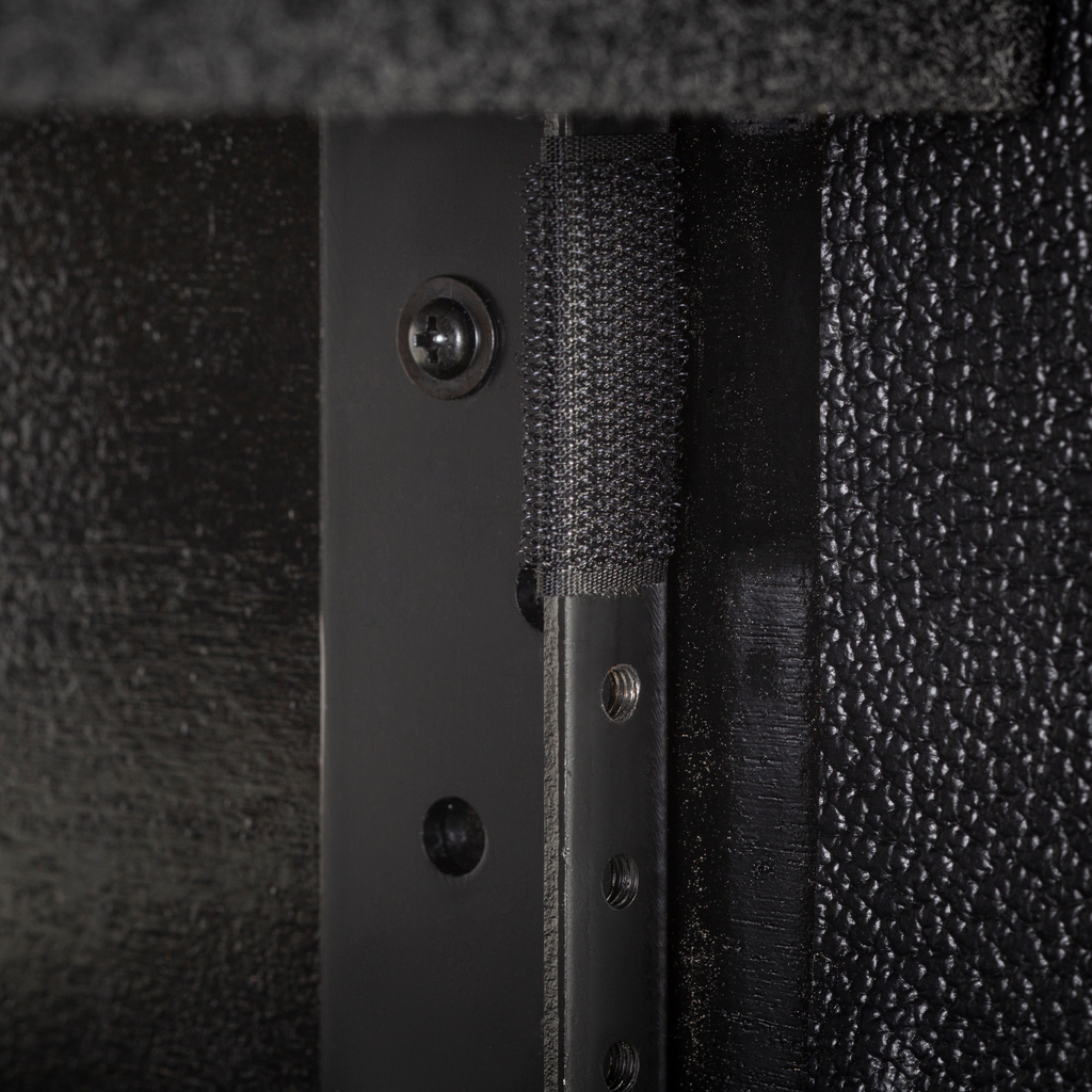 Vintage Amp Vibe Rack Case – 2U Black