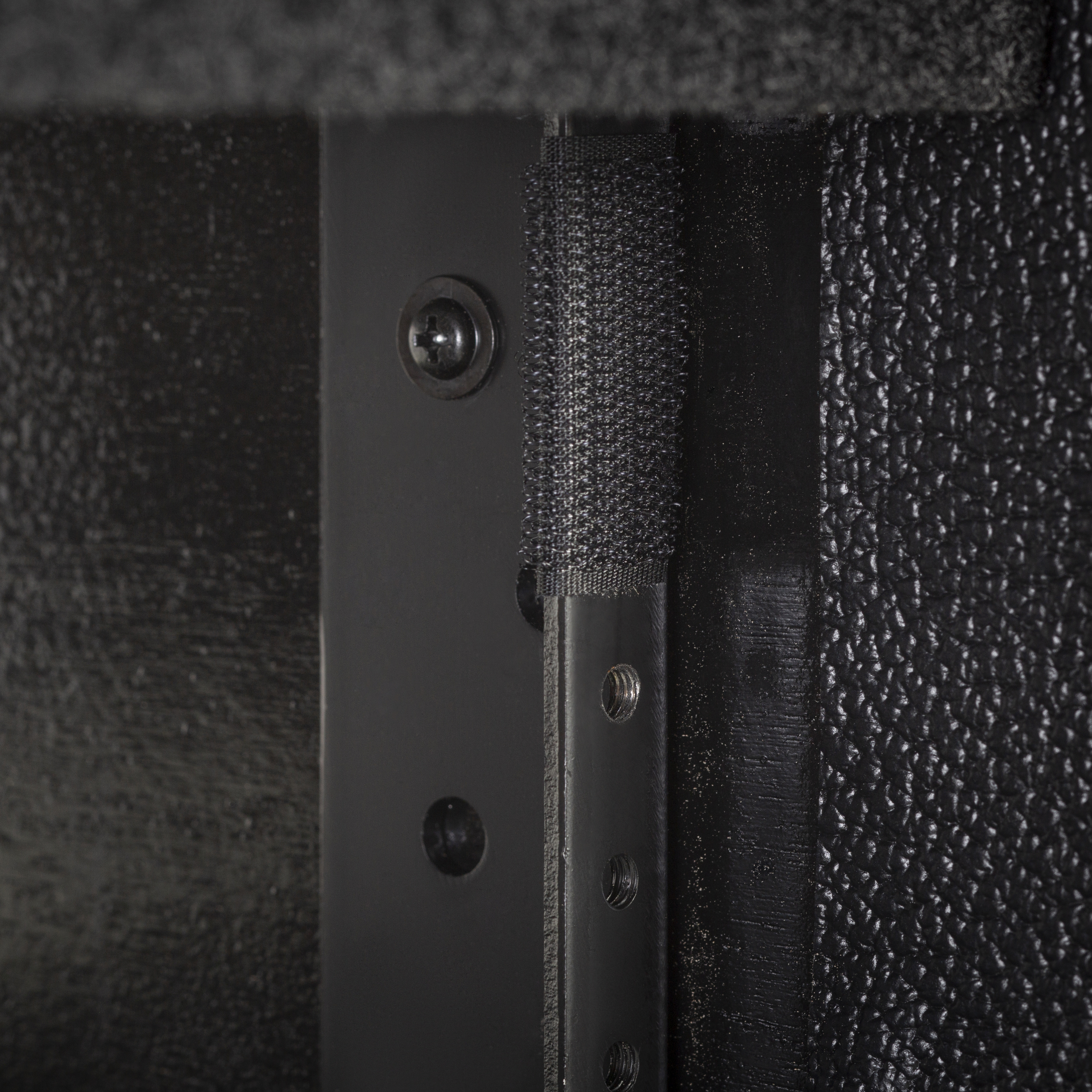 Vintage Amp Vibe Rack Case – 2U Black