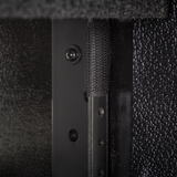 Vintage Amp Vibe Rack Case – 2U Black