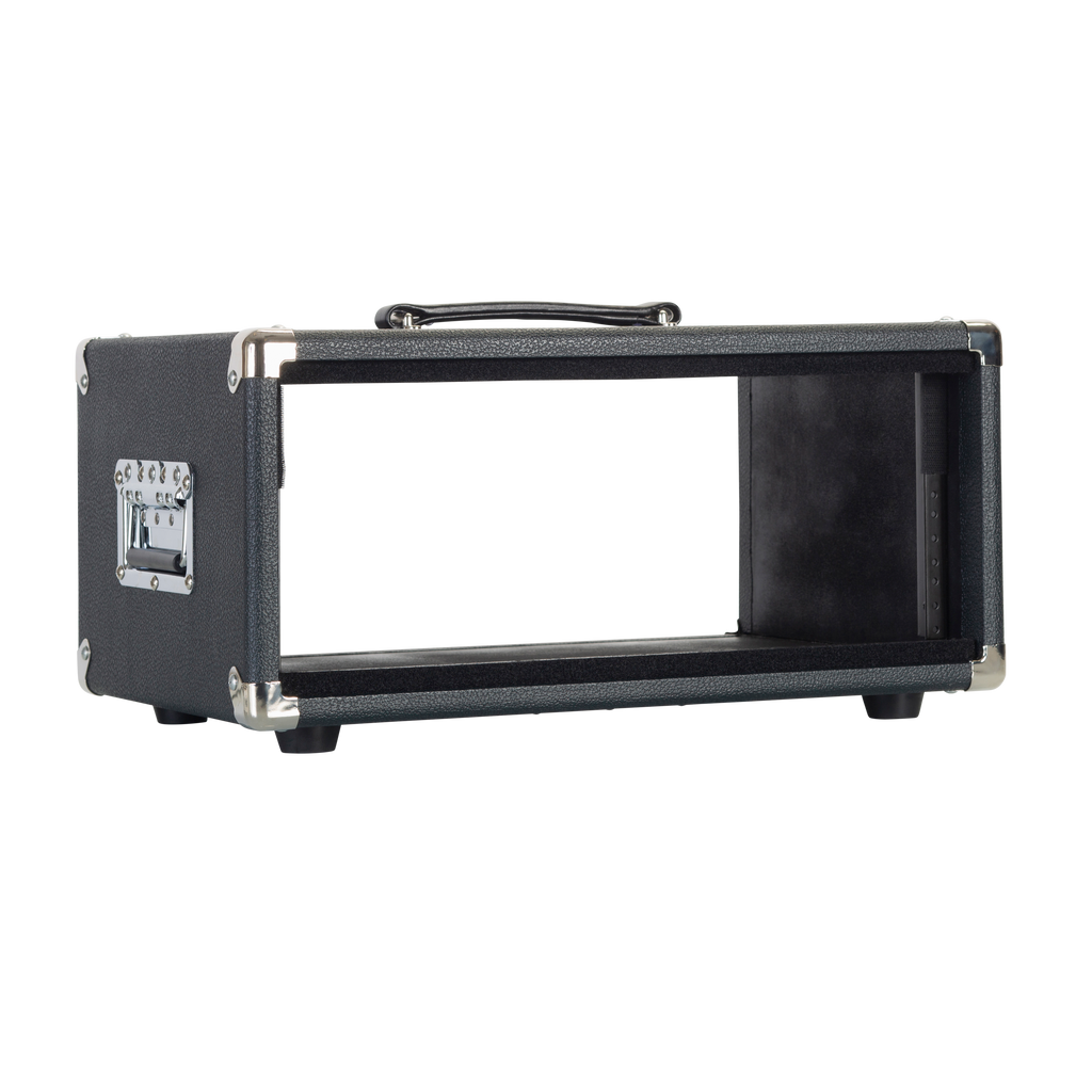 Vintage Amp Vibe Rack Case – 4U Black