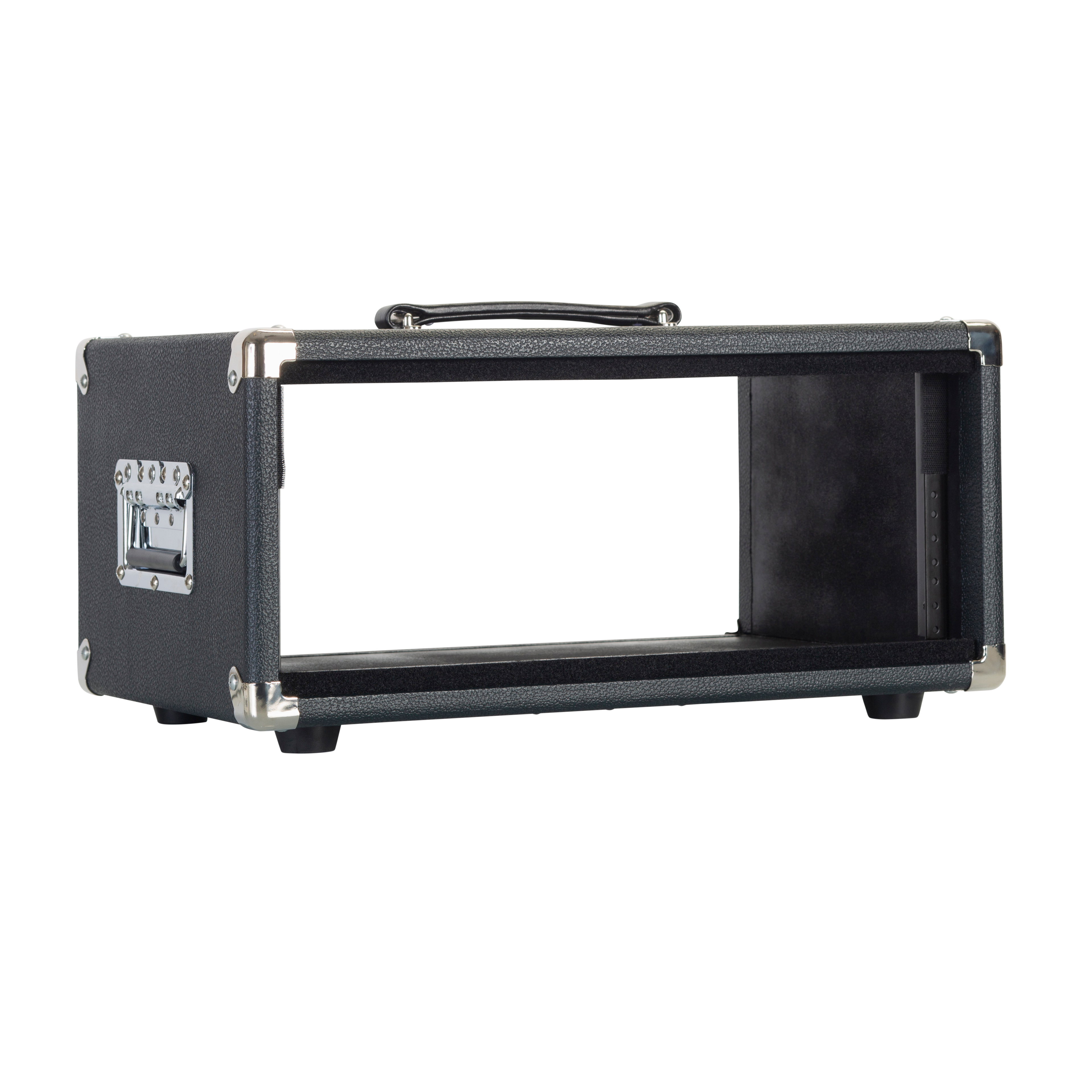 Vintage Amp Vibe Rack Case – 4U Black
