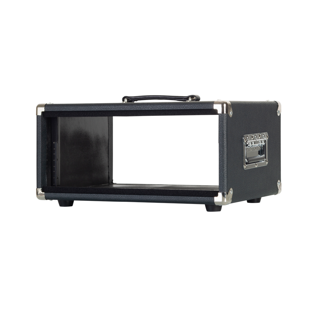 Vintage Amp Vibe Rack Case – 4U Black