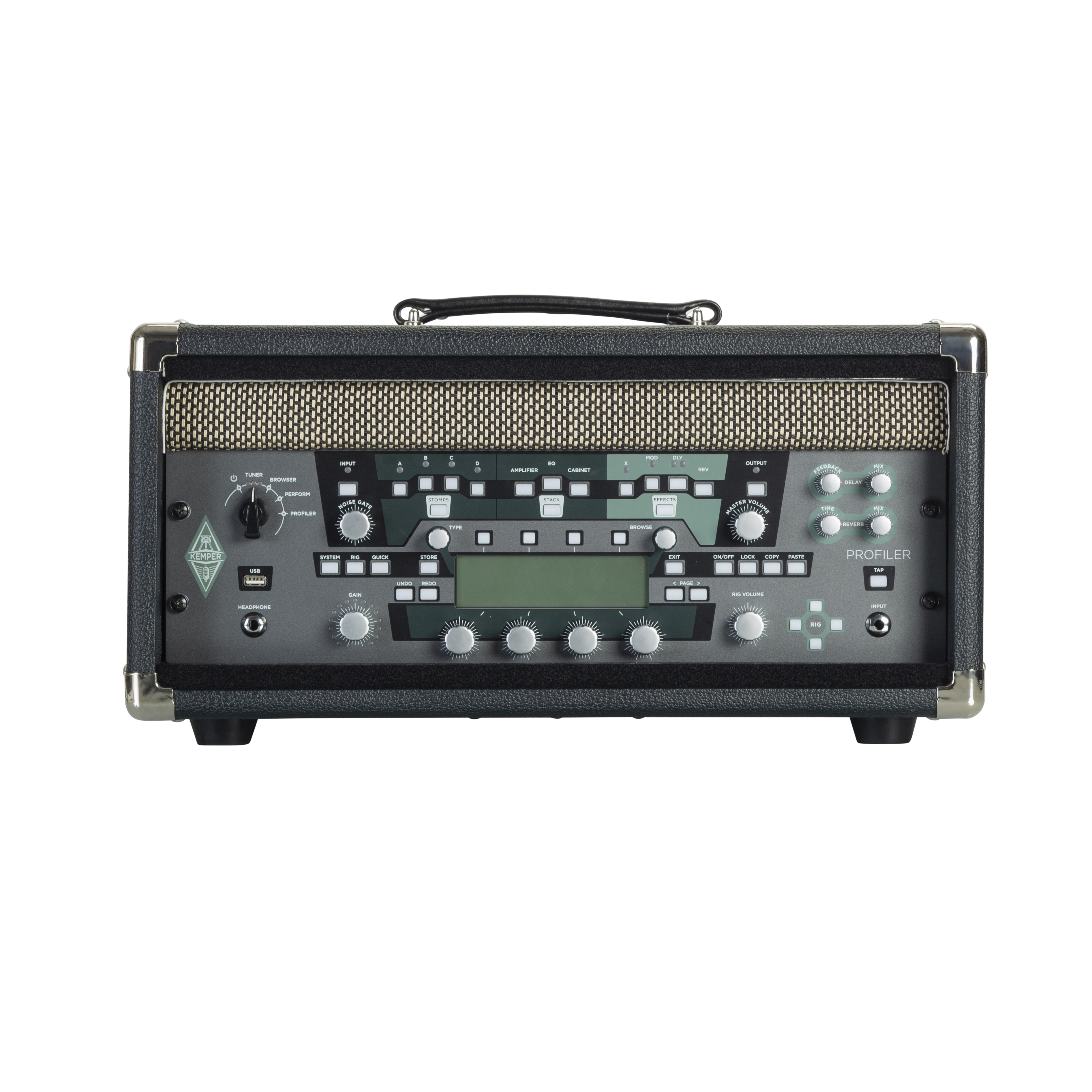 Vintage Amp Vibe Rack Case – 4U Black