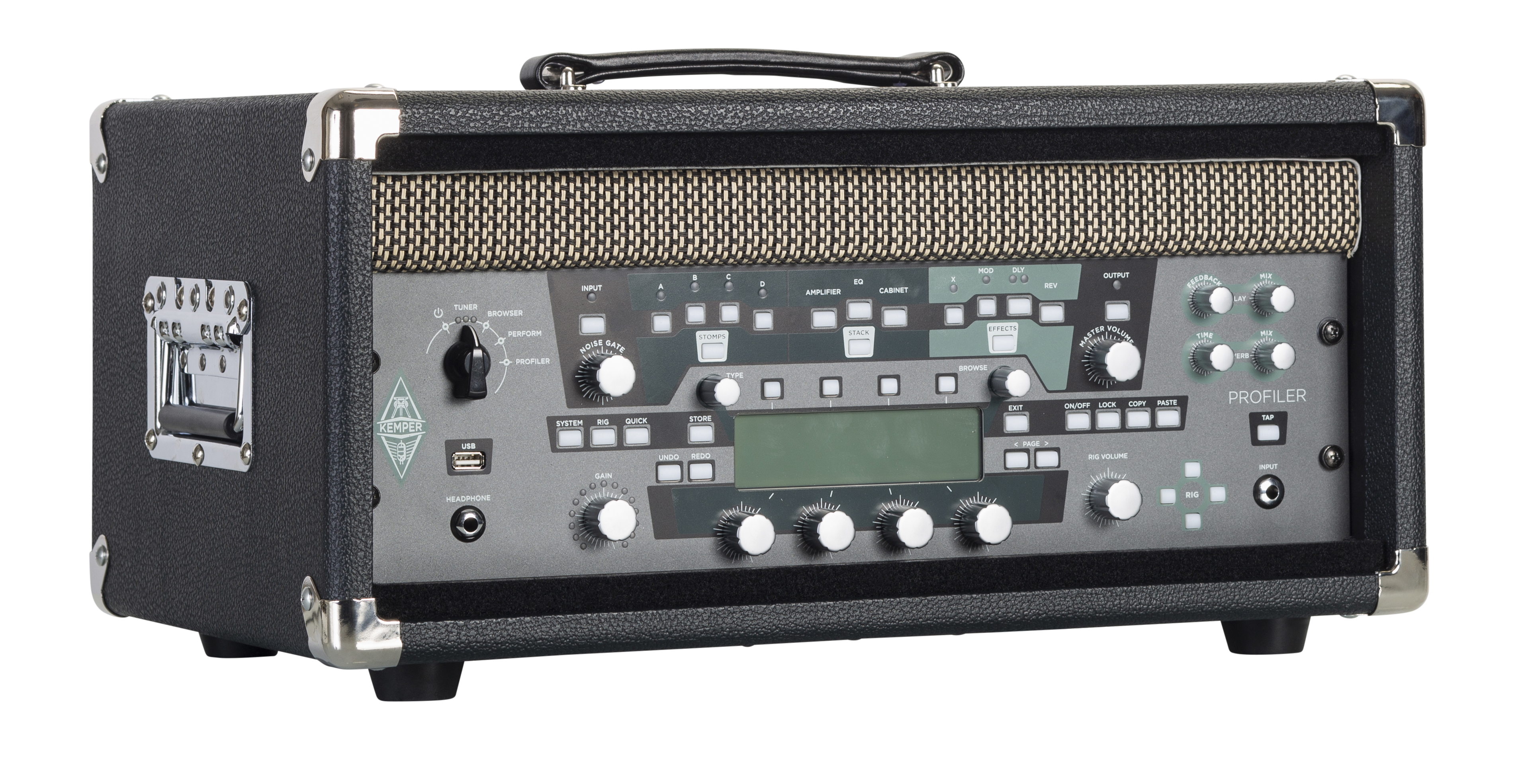 Vintage Amp Vibe Rack Case – 4U Black