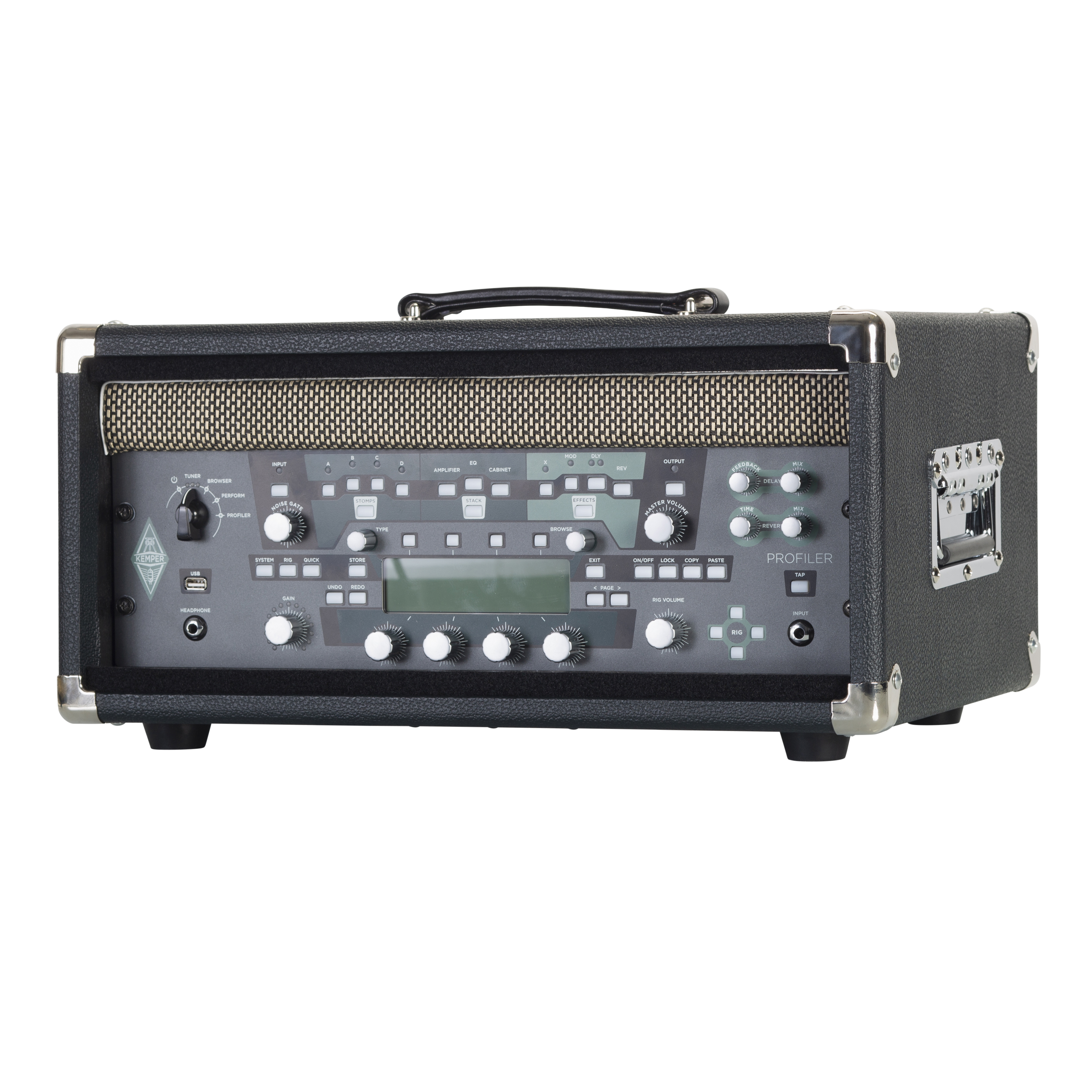 Vintage Amp Vibe Rack Case – 4U Black