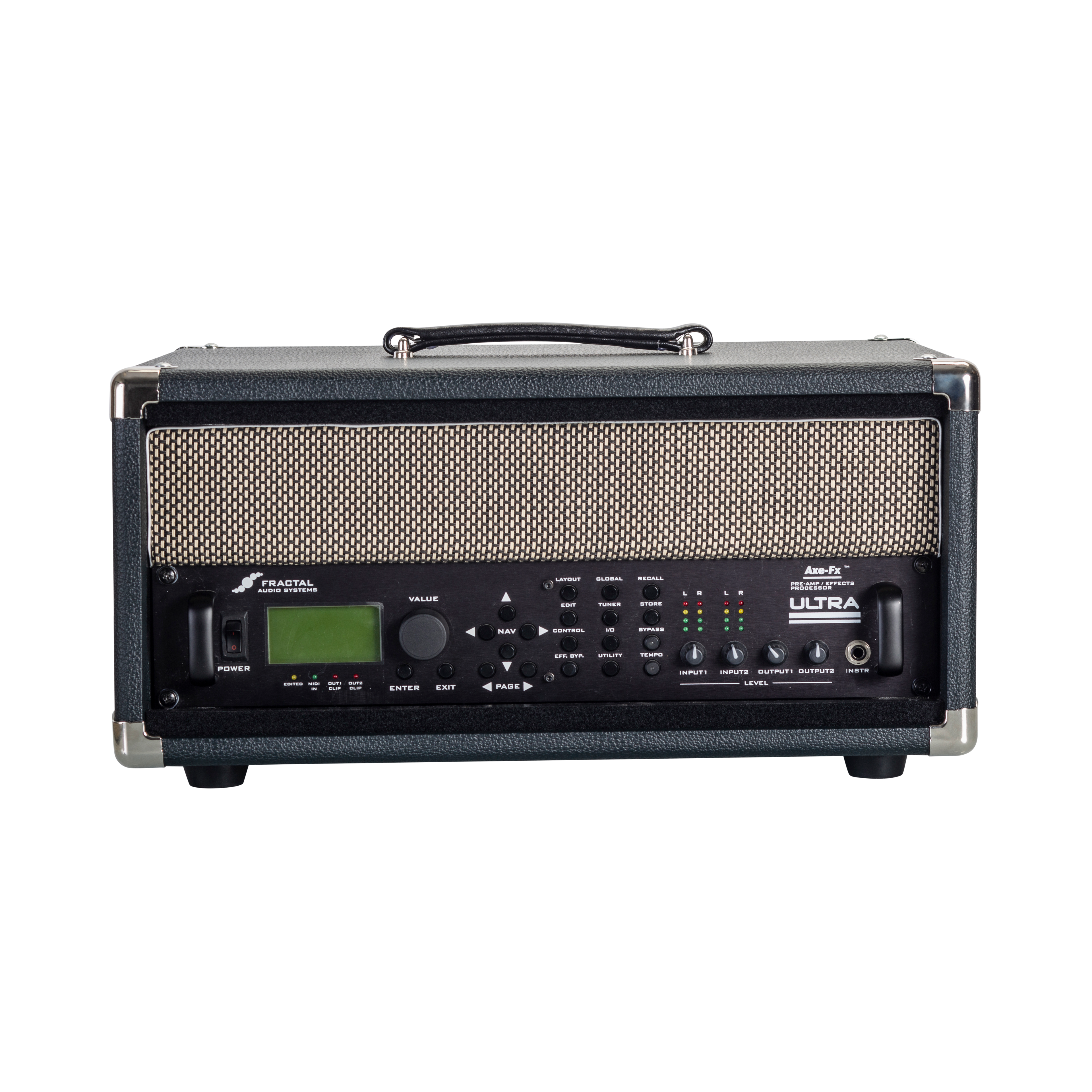 Vintage Amp Vibe Rack Case – 4U Black