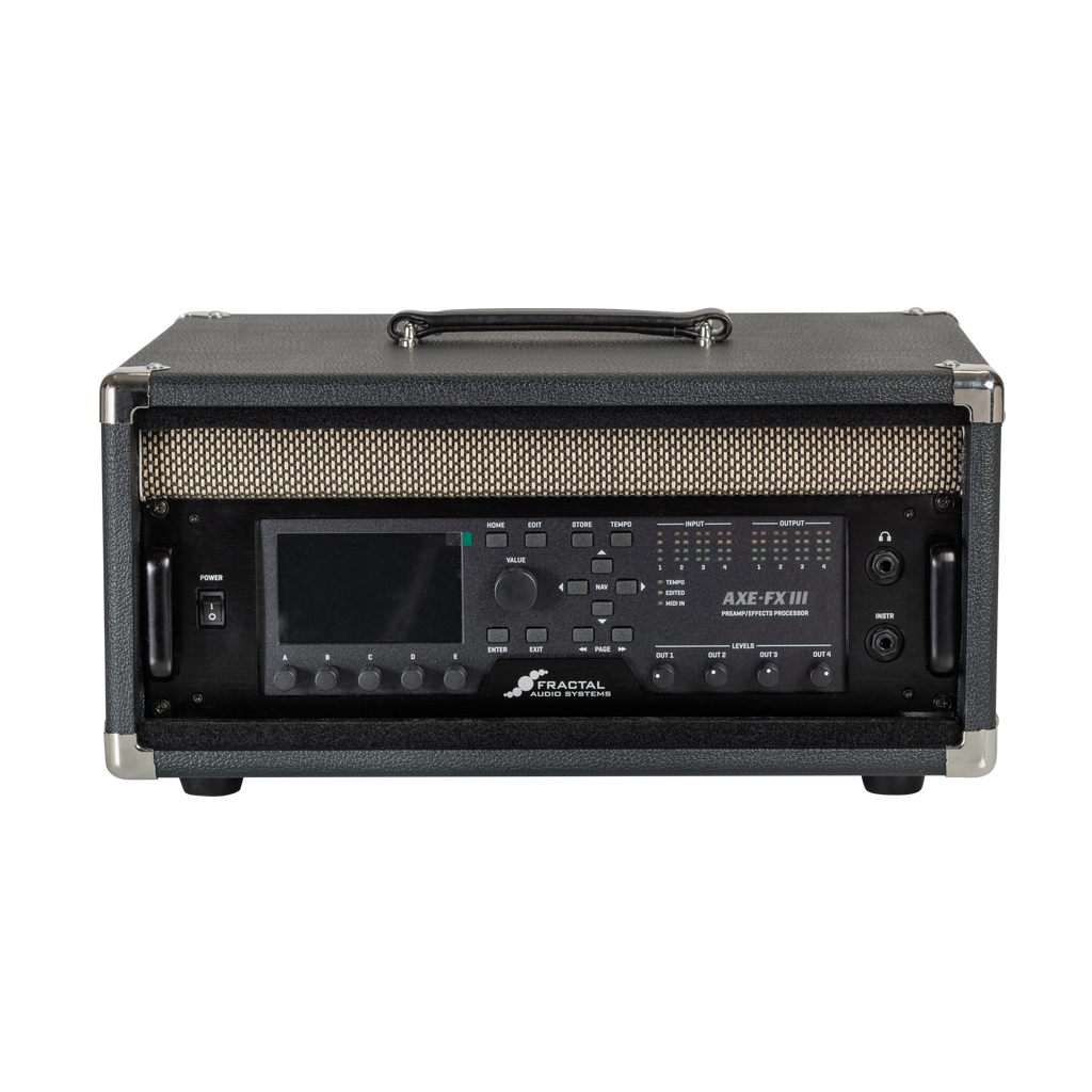 Vintage Amp Vibe Rack Case – 4U Black