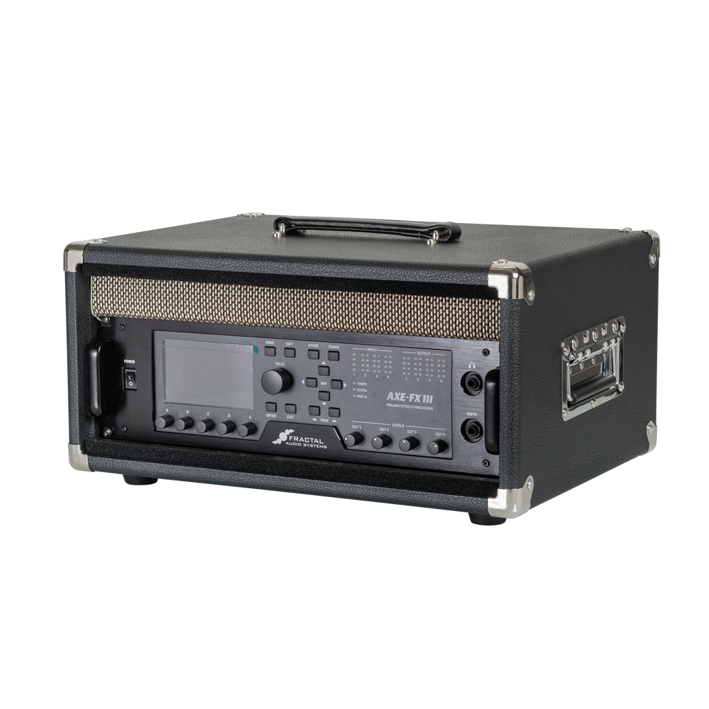 Vintage Amp Vibe Rack Case – 4U Black