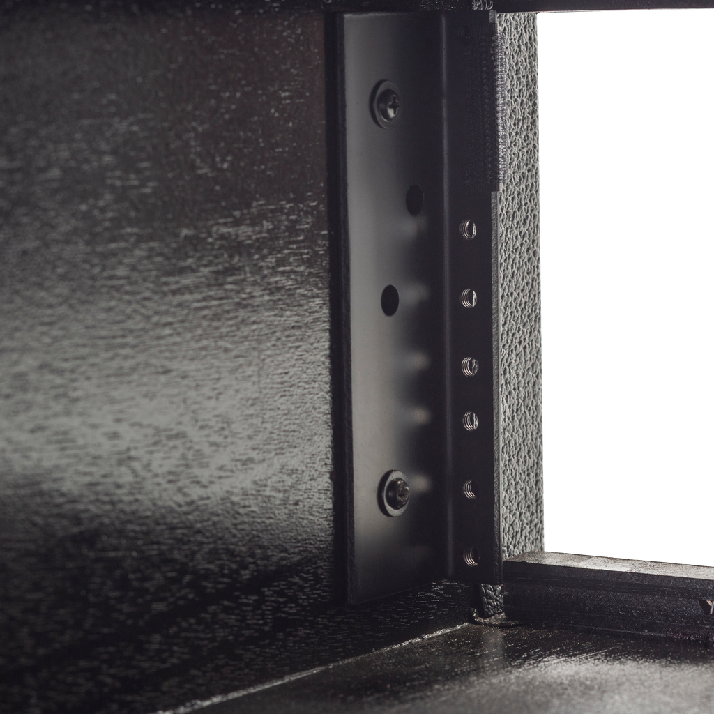 Vintage Amp Vibe Rack Case – 4U Black
