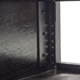 Vintage Amp Vibe Rack Case – 4U Black