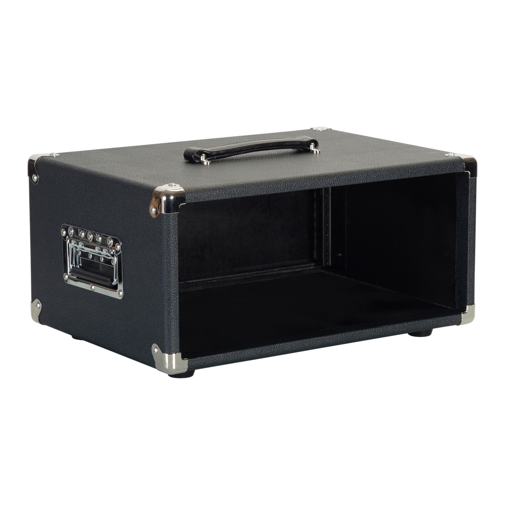 Vintage Amp Vibe Rack Case – 4U Black