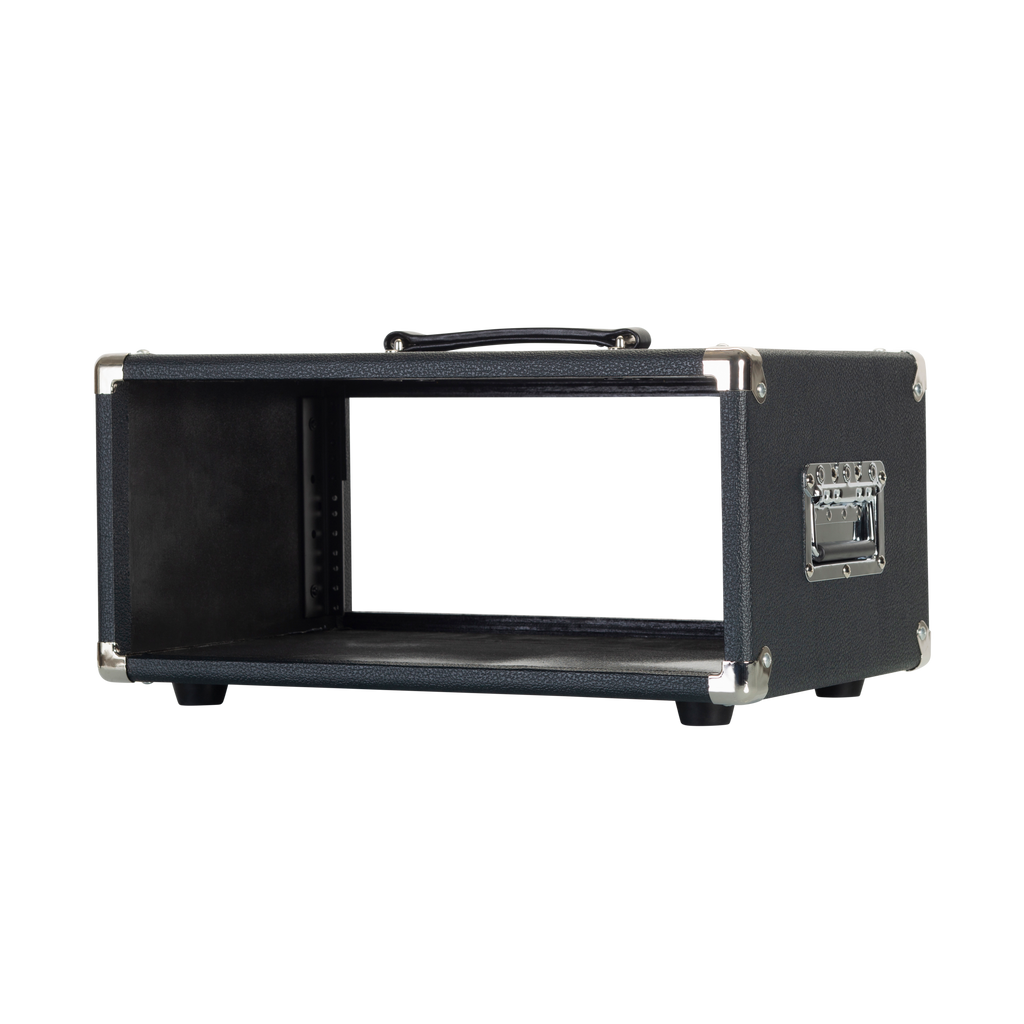 Vintage Amp Vibe Rack Case – 4U Black