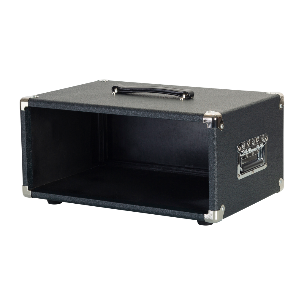 Vintage Amp Vibe Rack Case – 4U Black