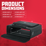3U Audio Rack Bag