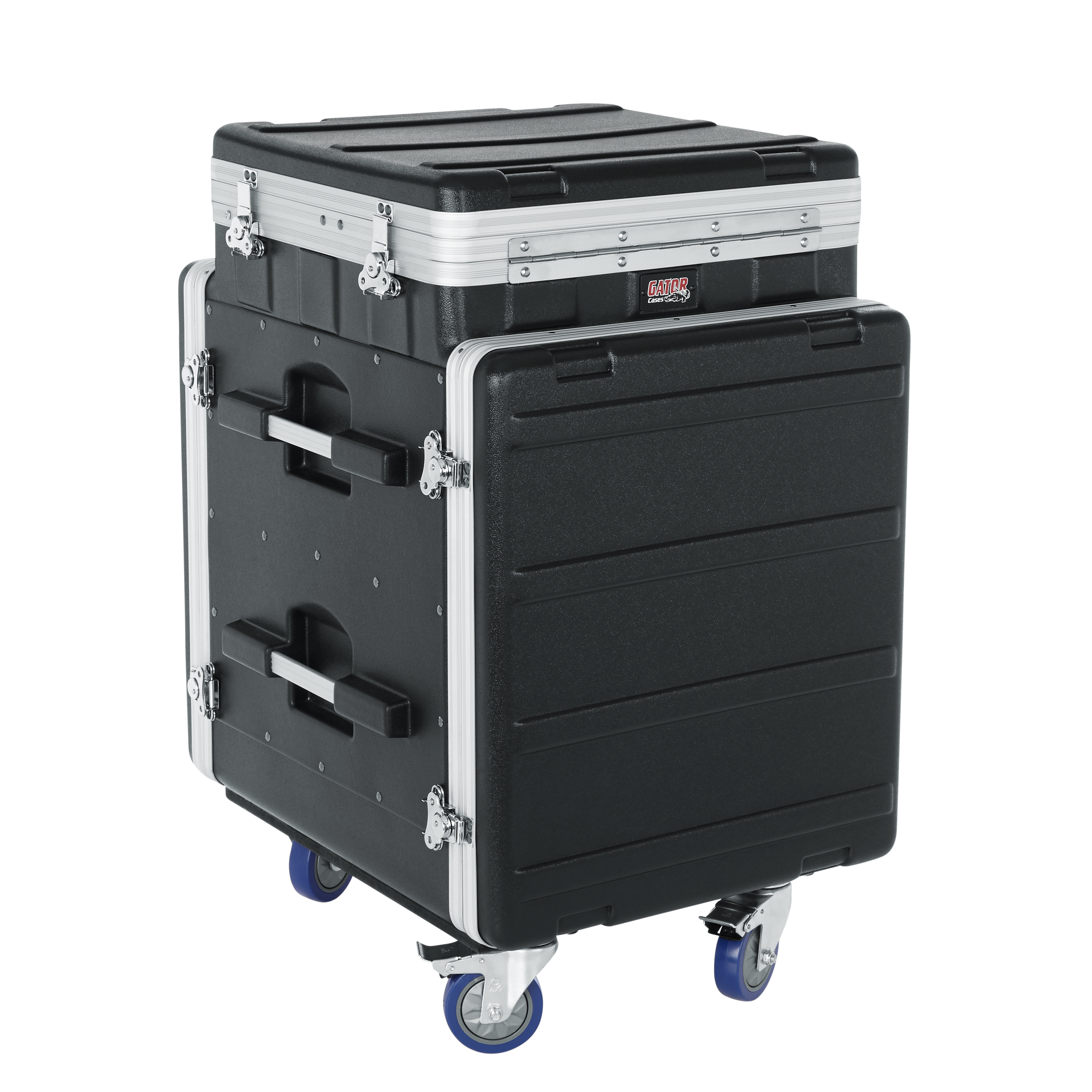10U Top, 12U Side Console Audio Rack
