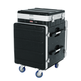 10U Top, 12U Side Console Audio Rack