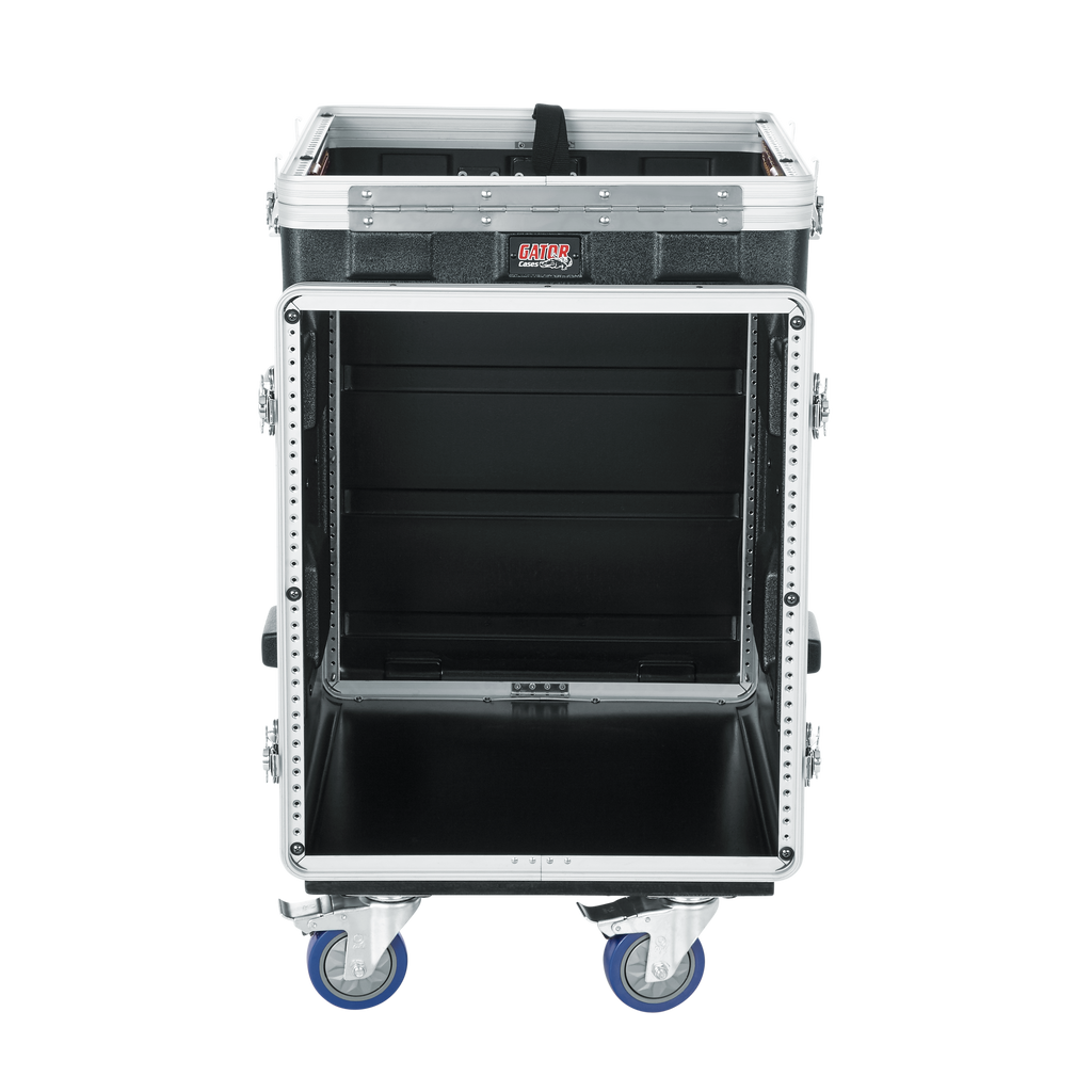10U Top, 12U Side Console Audio Rack