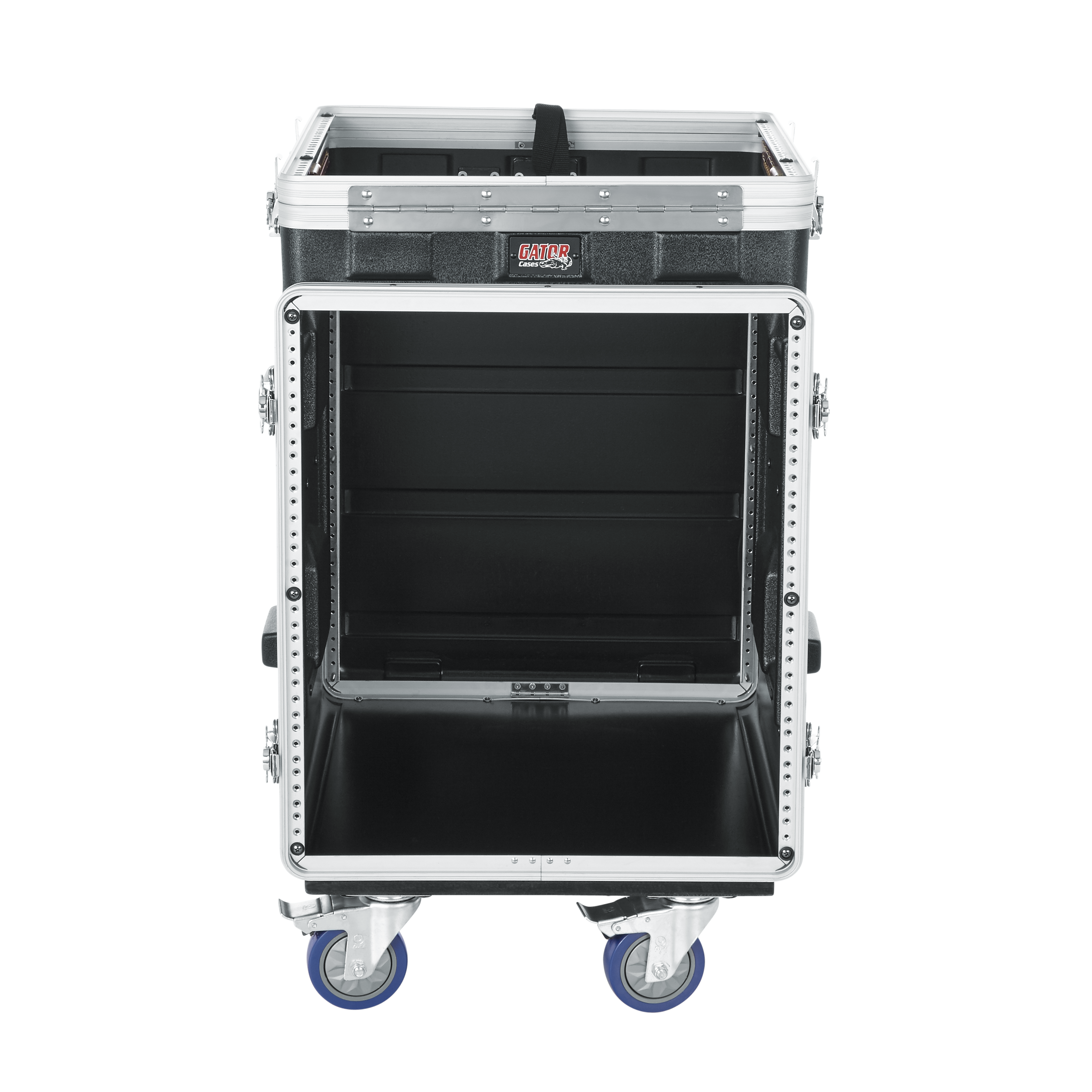 10U Top, 12U Side Console Audio Rack