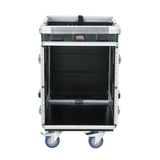 10U Top, 12U Side Console Audio Rack
