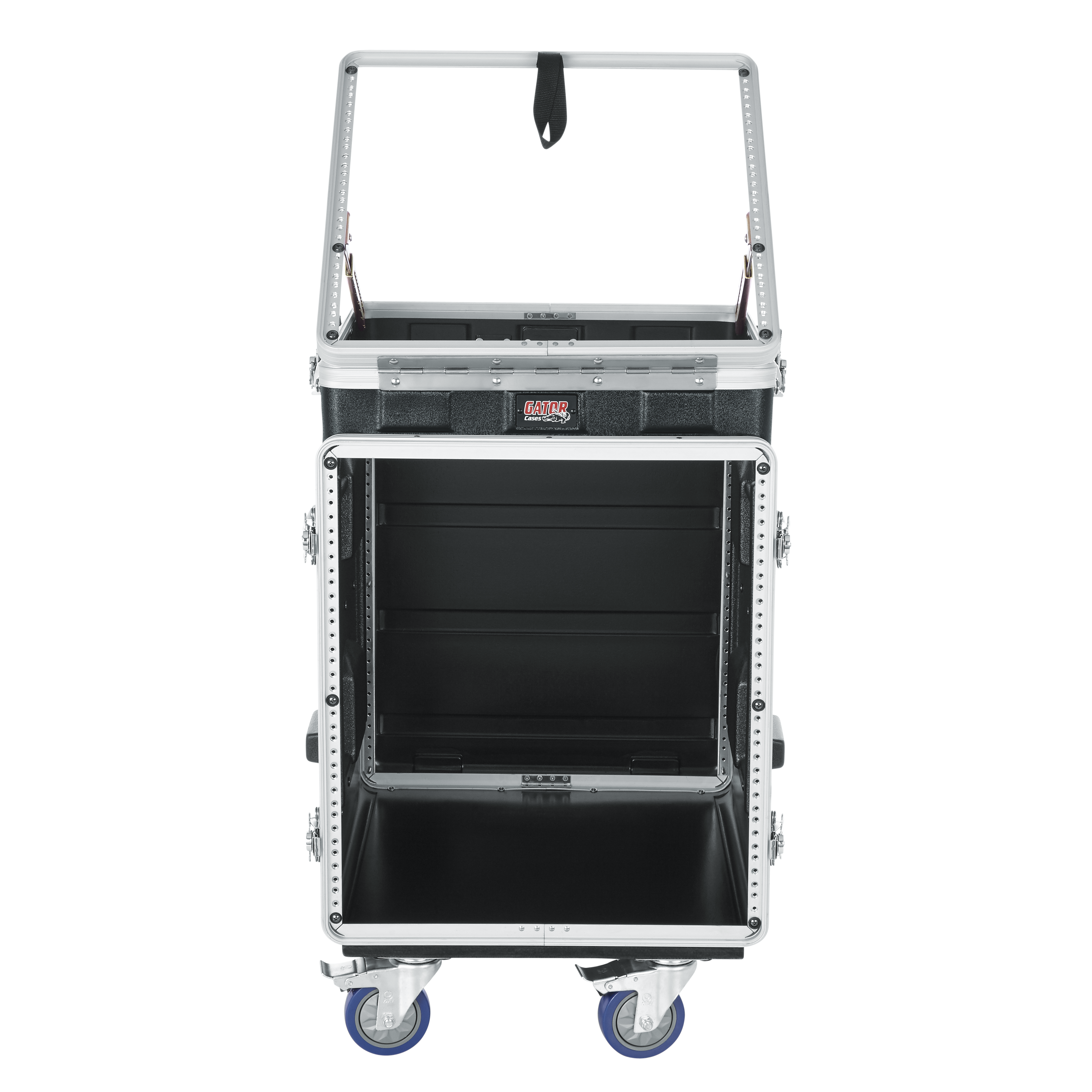 10U Top, 12U Side Console Audio Rack