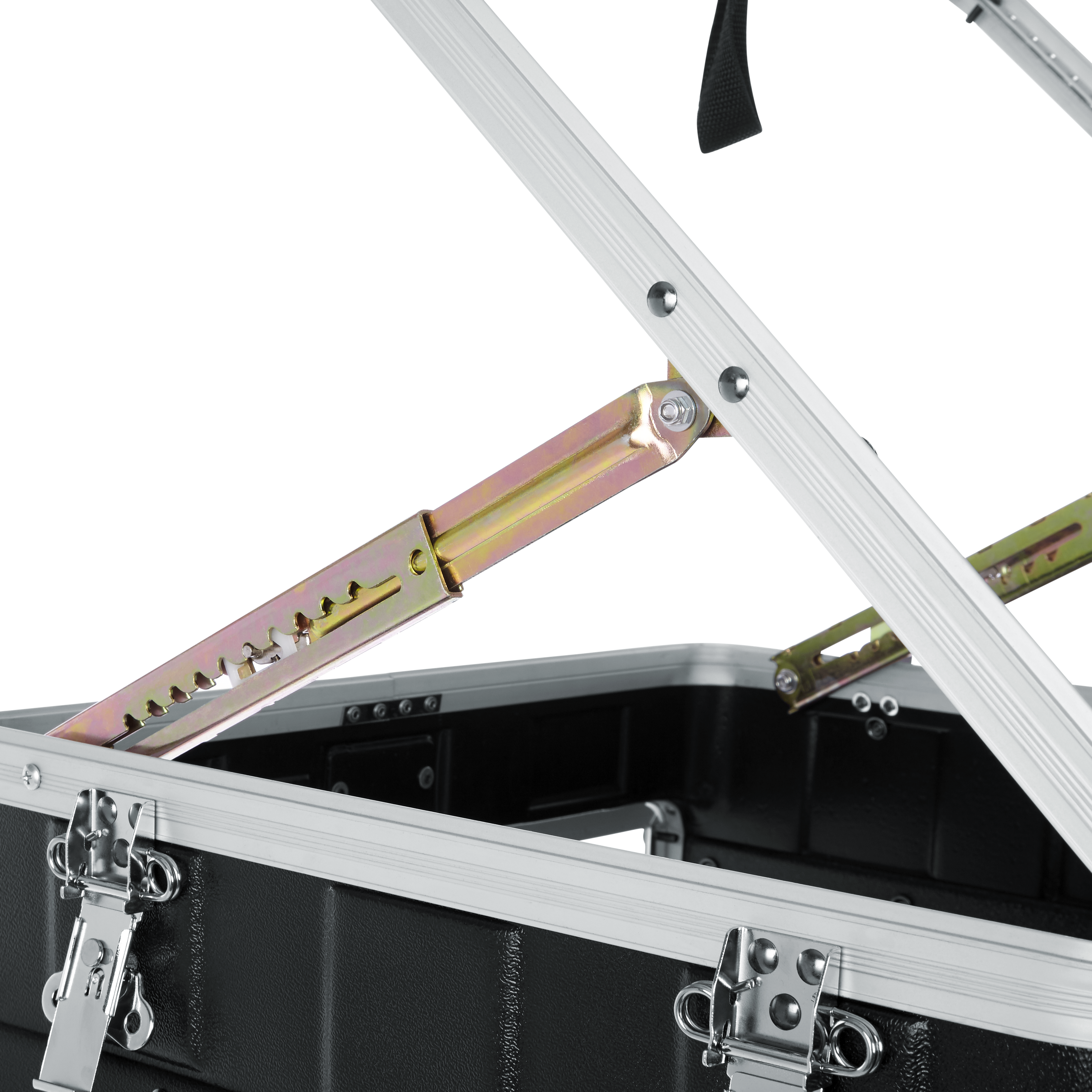 10U Top, 12U Side Console Audio Rack