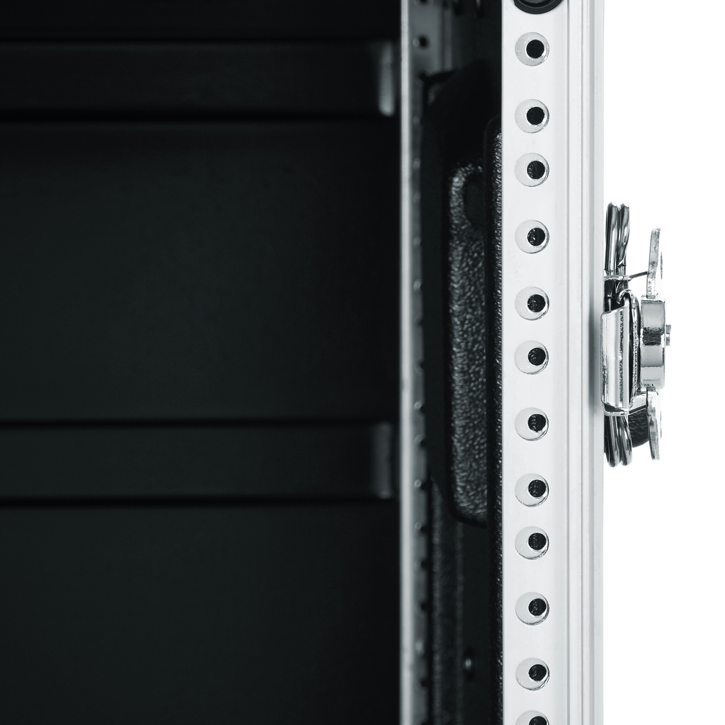 10U Top, 12U Side Console Audio Rack