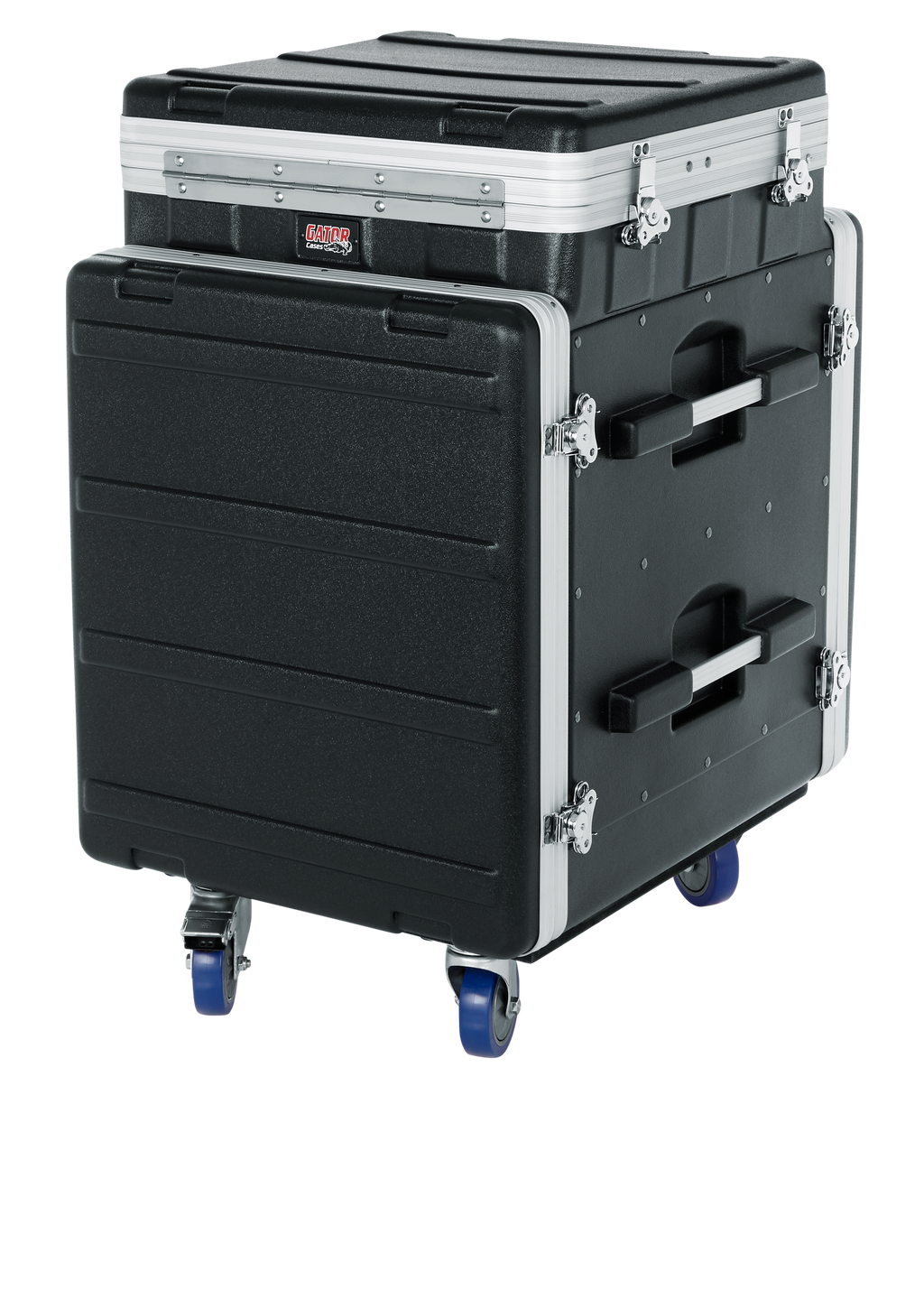 10U Top, 12U Side Console Audio Rack