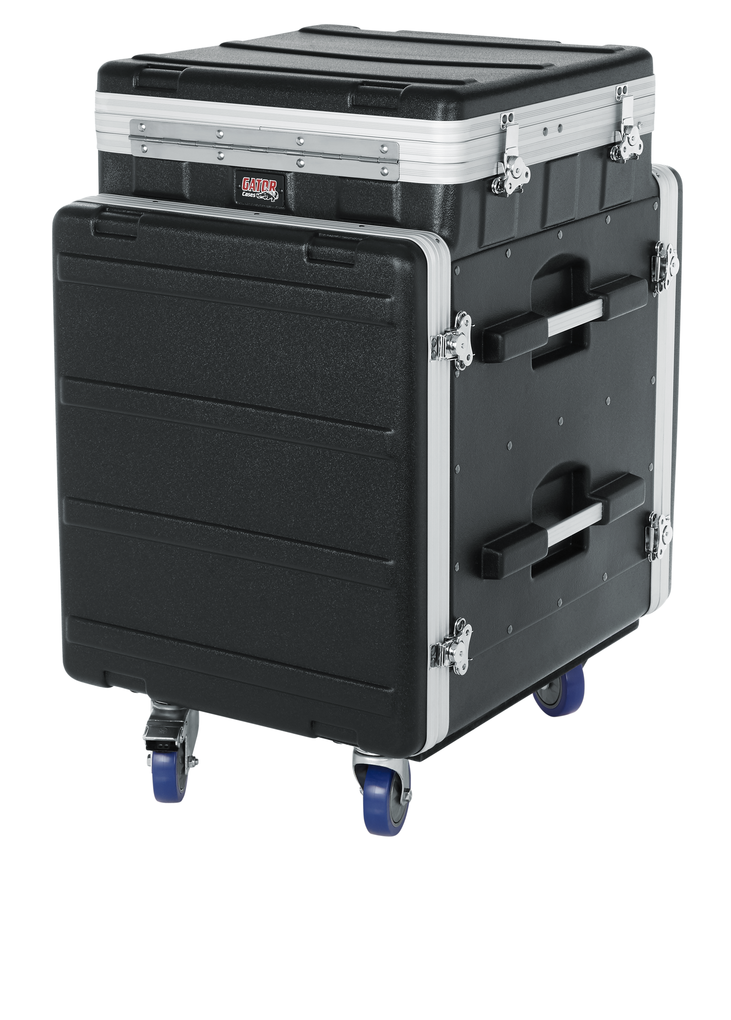 10U Top, 12U Side Console Audio Rack