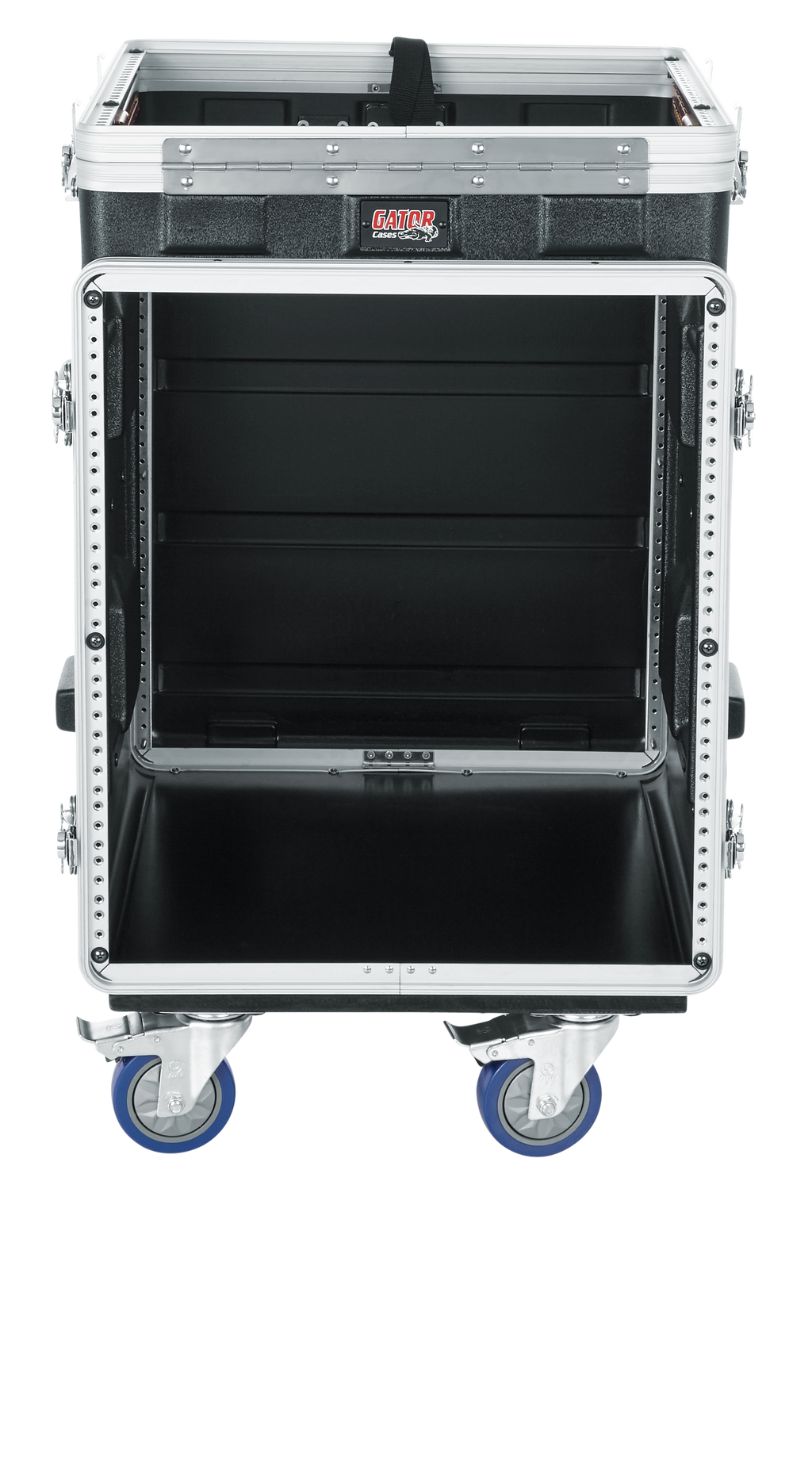 10U Top, 12U Side Console Audio Rack