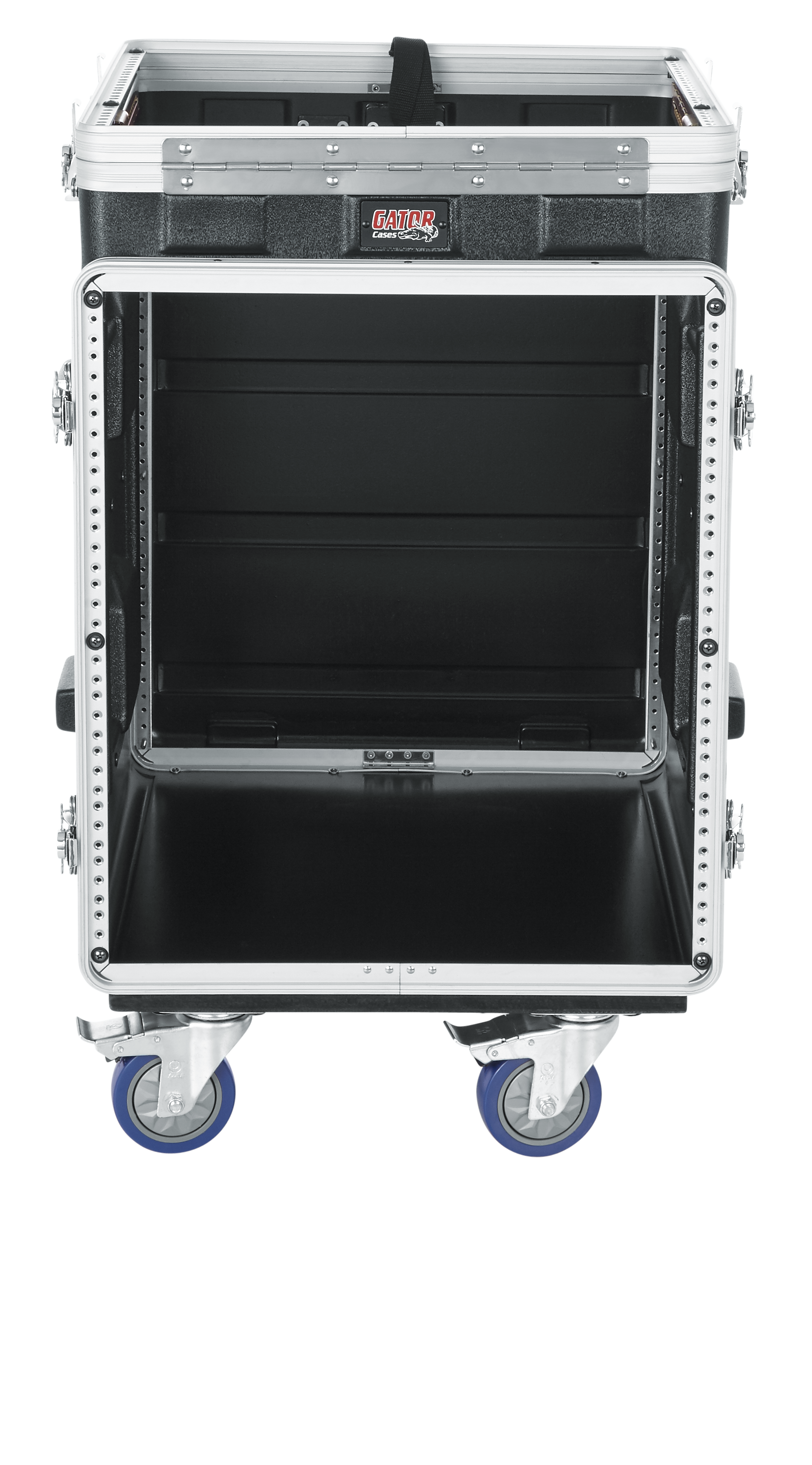 10U Top, 12U Side Console Audio Rack