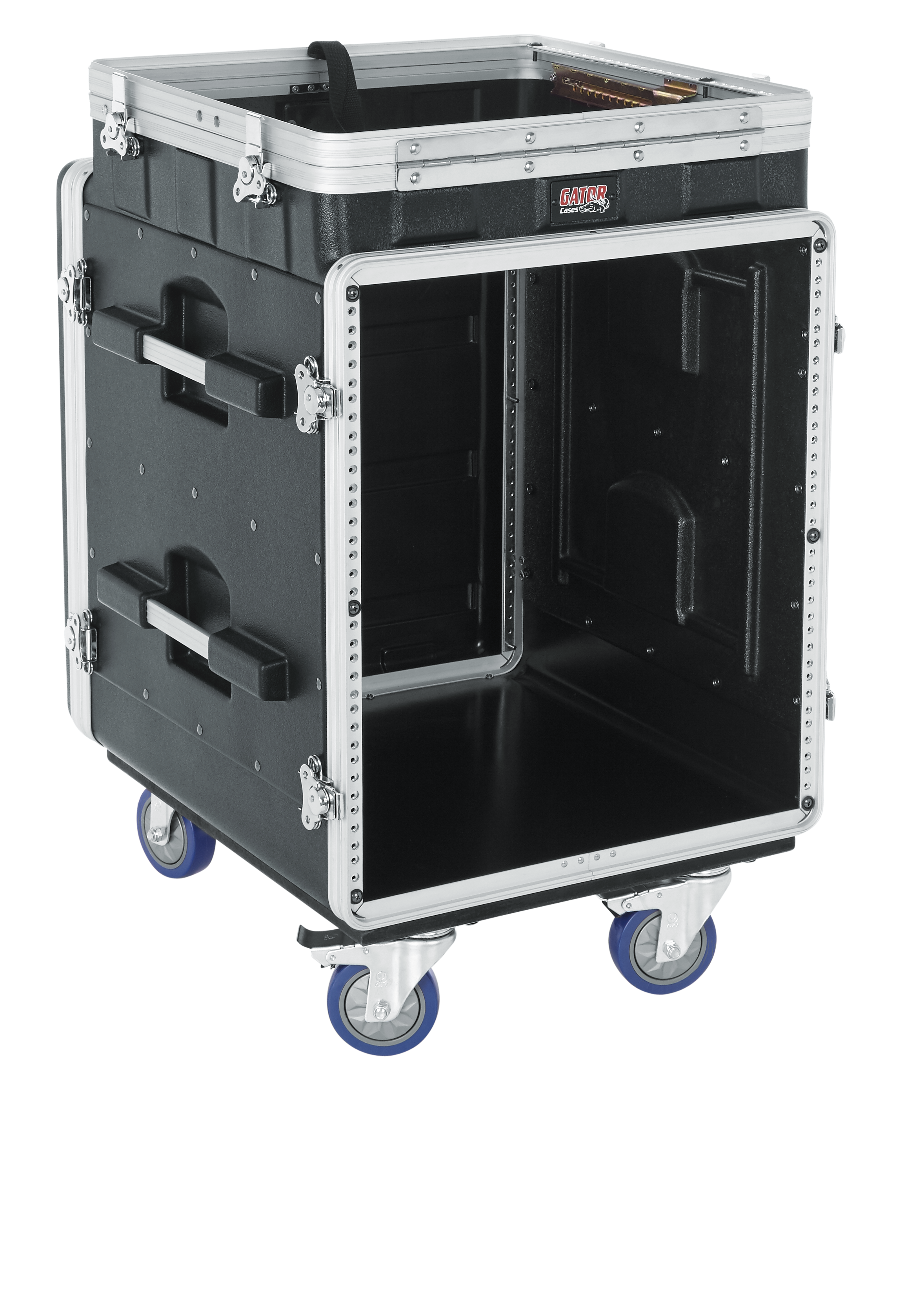10U Top, 12U Side Console Audio Rack