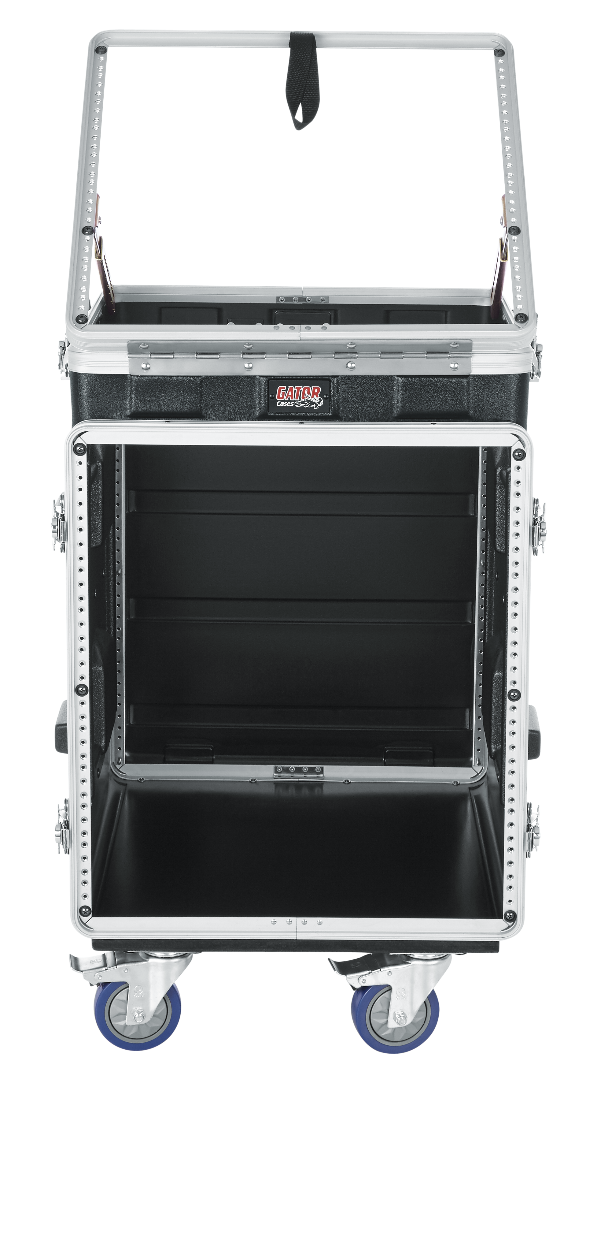10U Top, 12U Side Console Audio Rack
