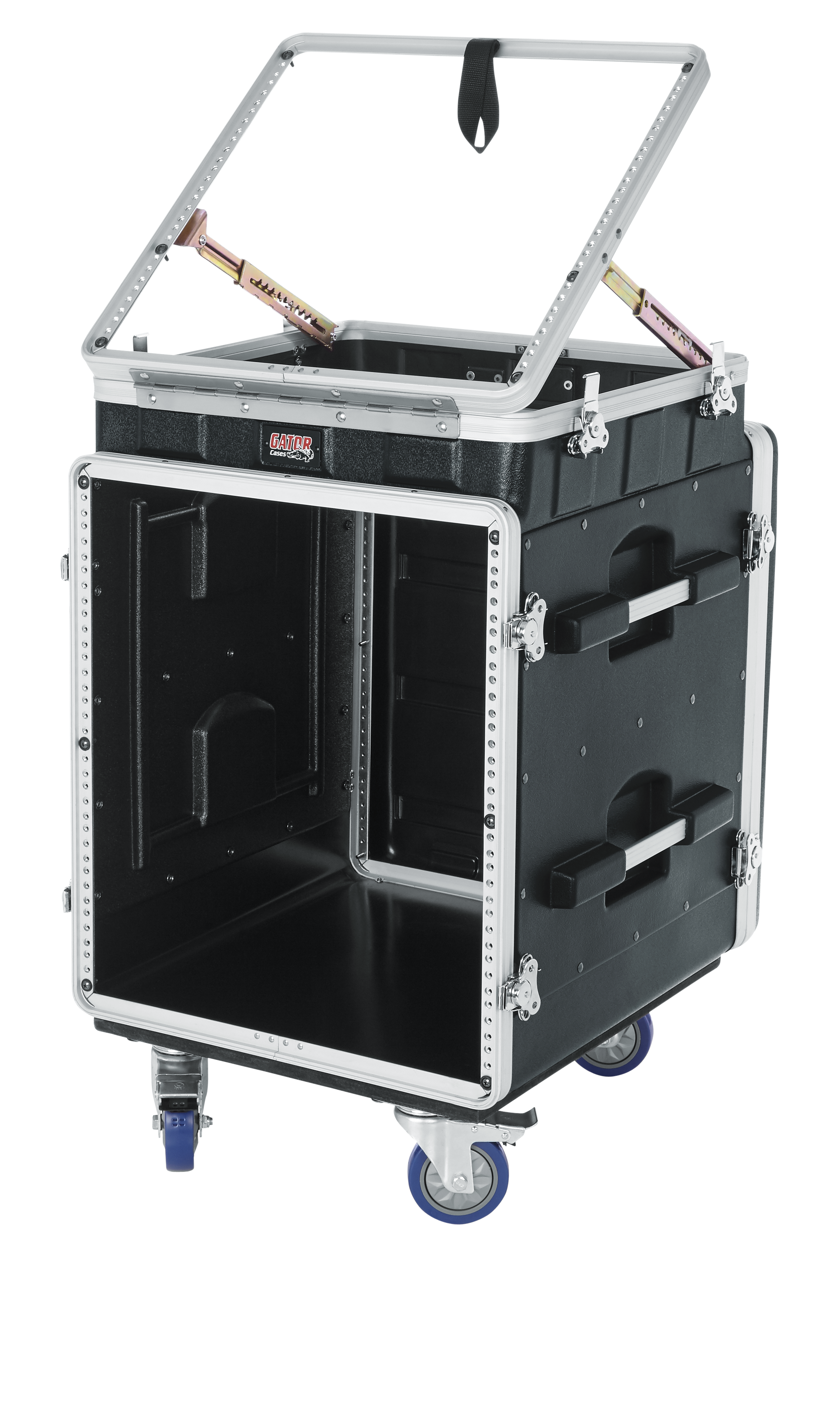 10U Top, 12U Side Console Audio Rack
