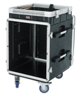 10U Top, 12U Side Console Audio Rack