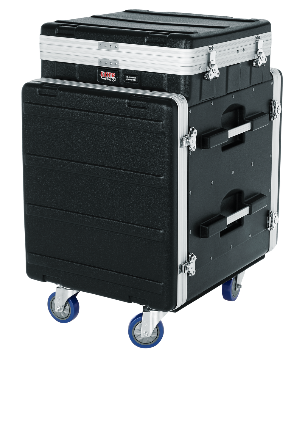 10U Top, 12U Side Console Audio Rack