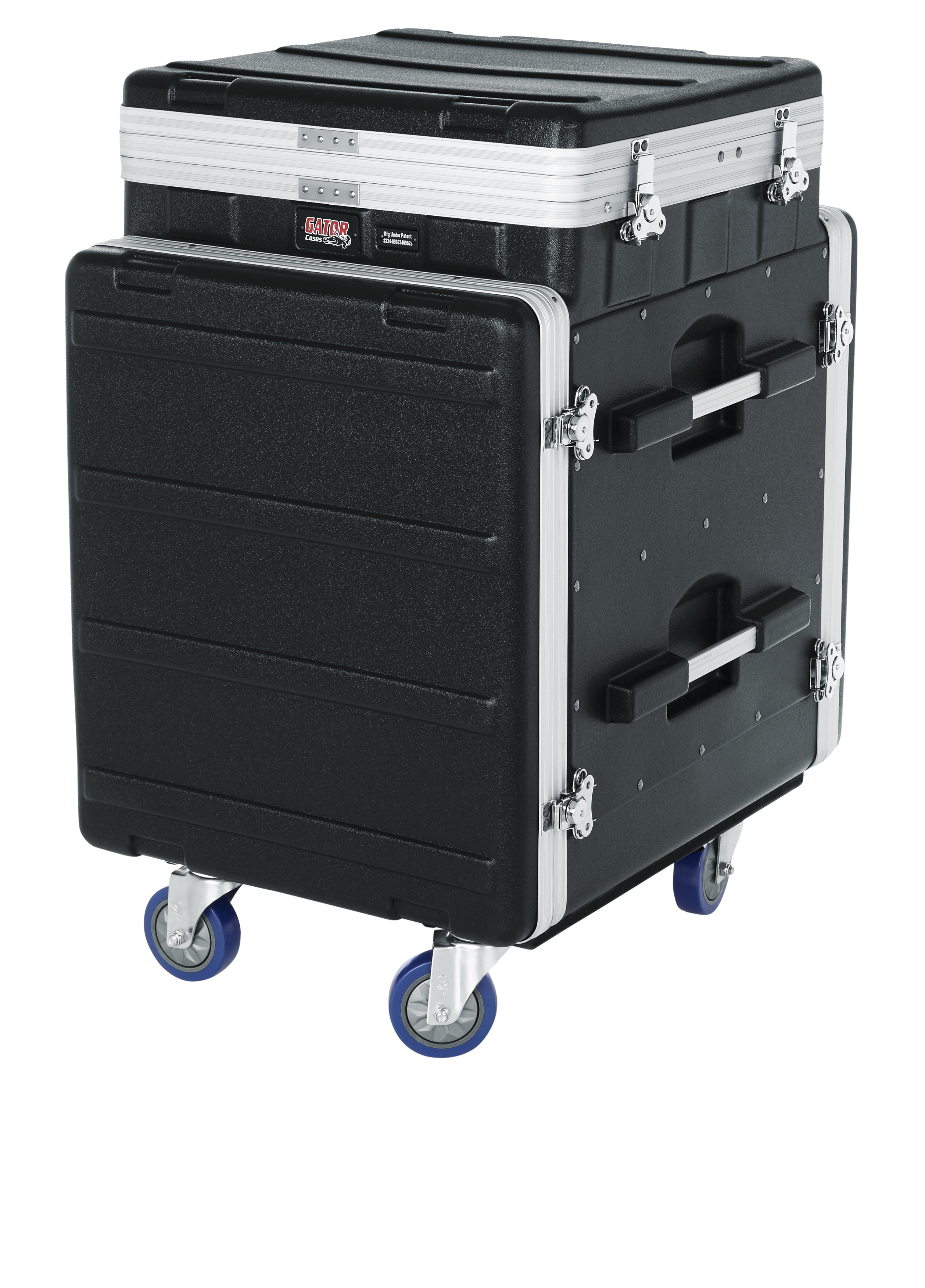 10U Top, 12U Side Console Audio Rack