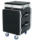 10U Top, 12U Side Console Audio Rack