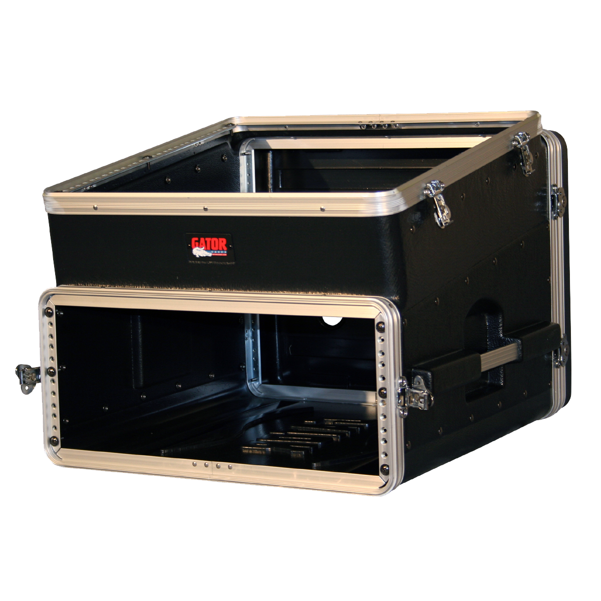 10U Top, 4U Side Console Audio Rack