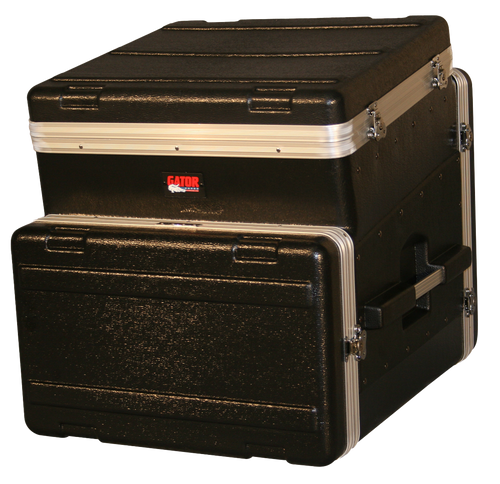10U Top, 6U Side Console Audio Rack