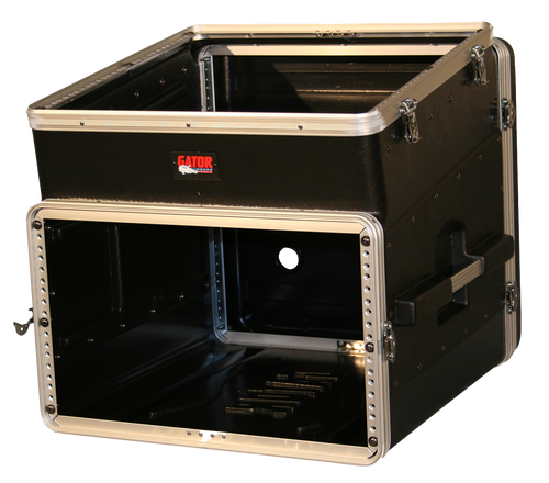 10U Top, 6U Side Console Audio Rack